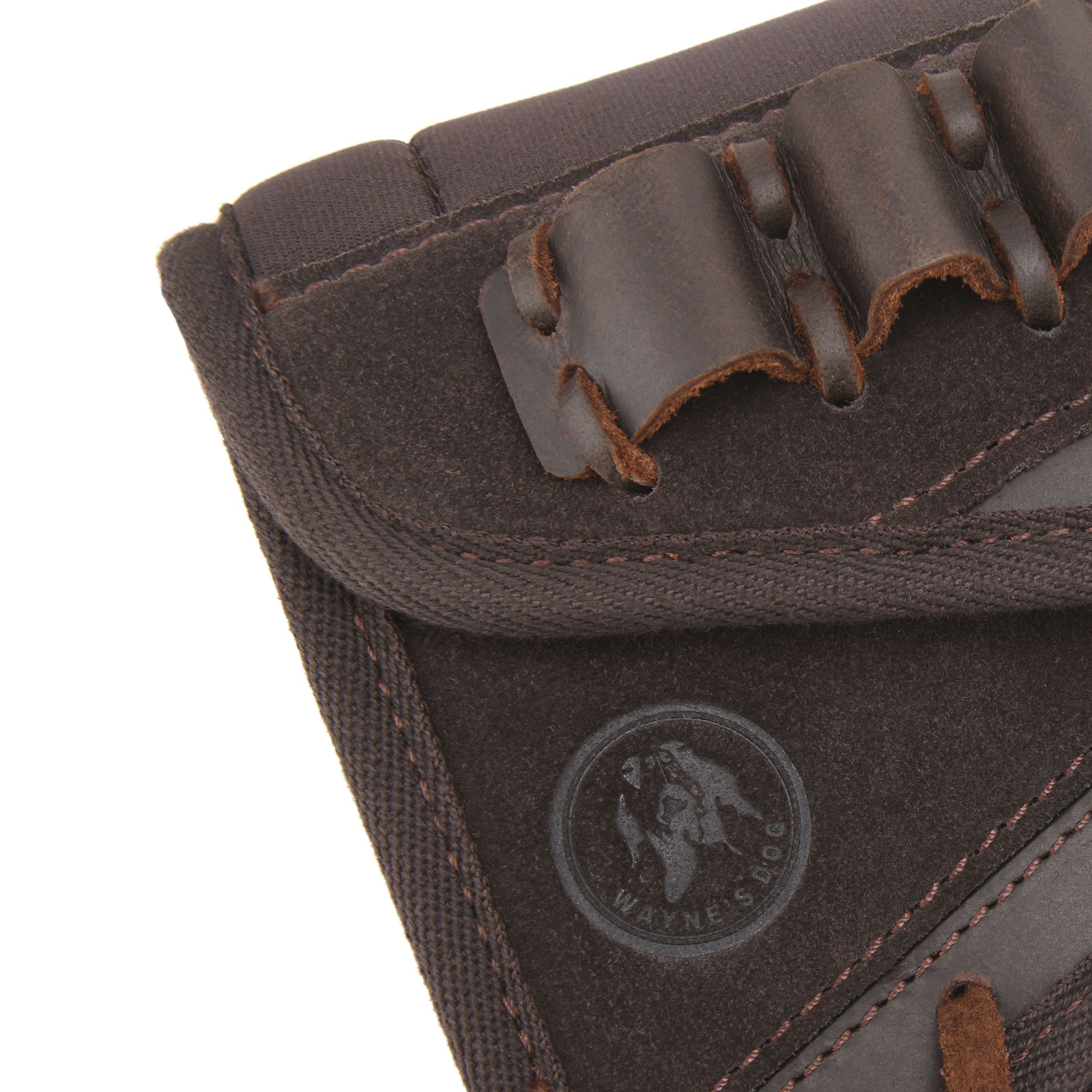 Leather Gun Cheek Rest Shell Holder Buttstock for Ambidextrous Handed