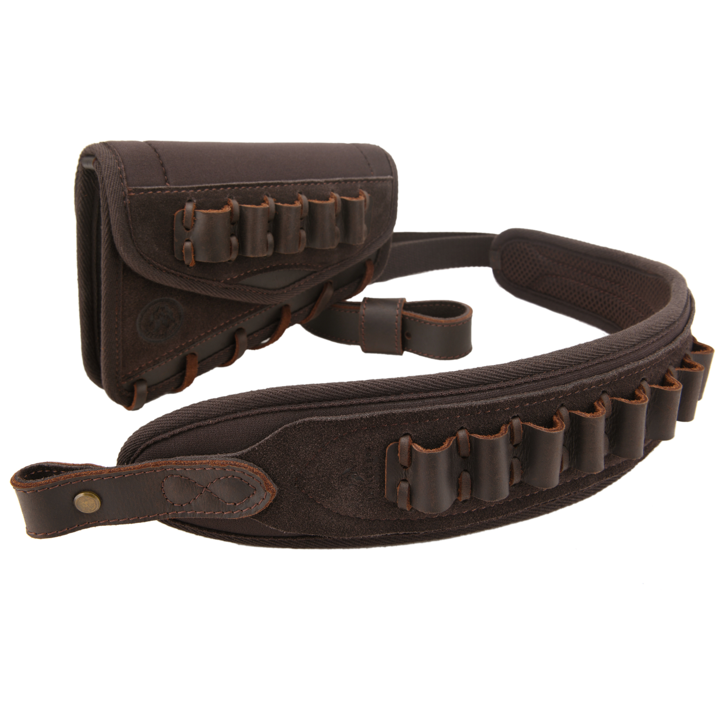 Rifle Cheek Riser Buttstock with Sling Ammo Holder with Swivles