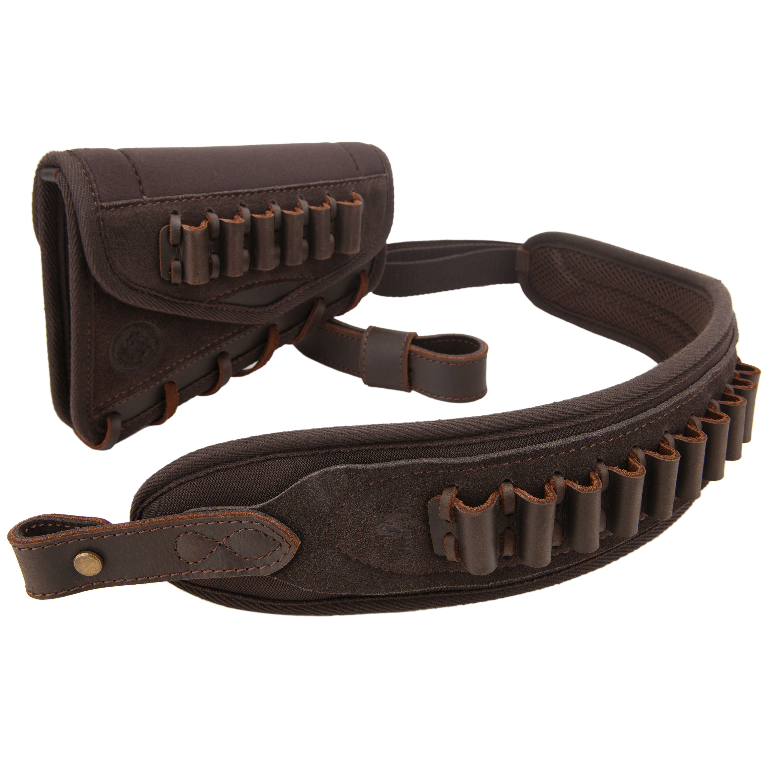 Rifle Cheek Riser Buttstock with Sling Ammo Holder with Swivles