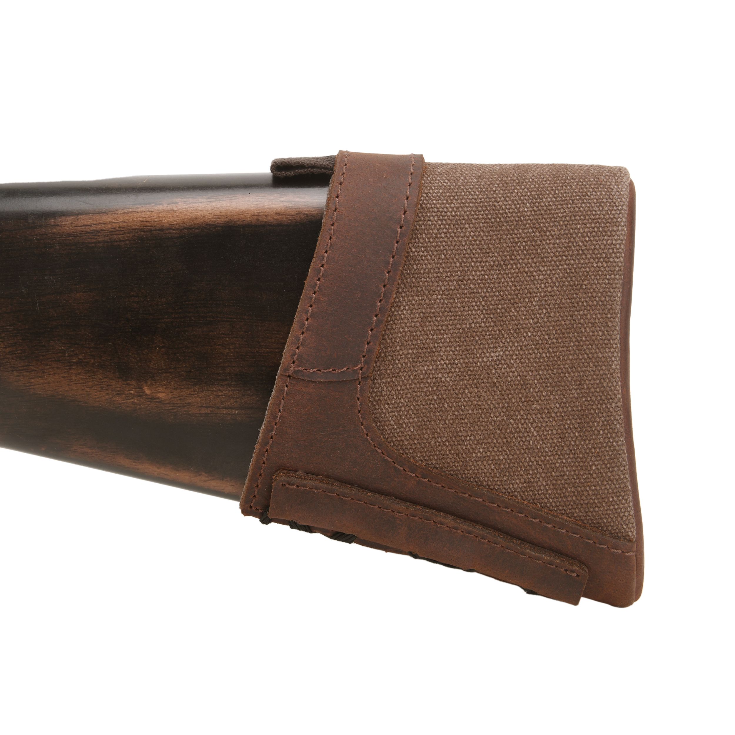 Slip On Recoil Pad for Shotgun Rifle, Cavans Leather Gun Buttstock