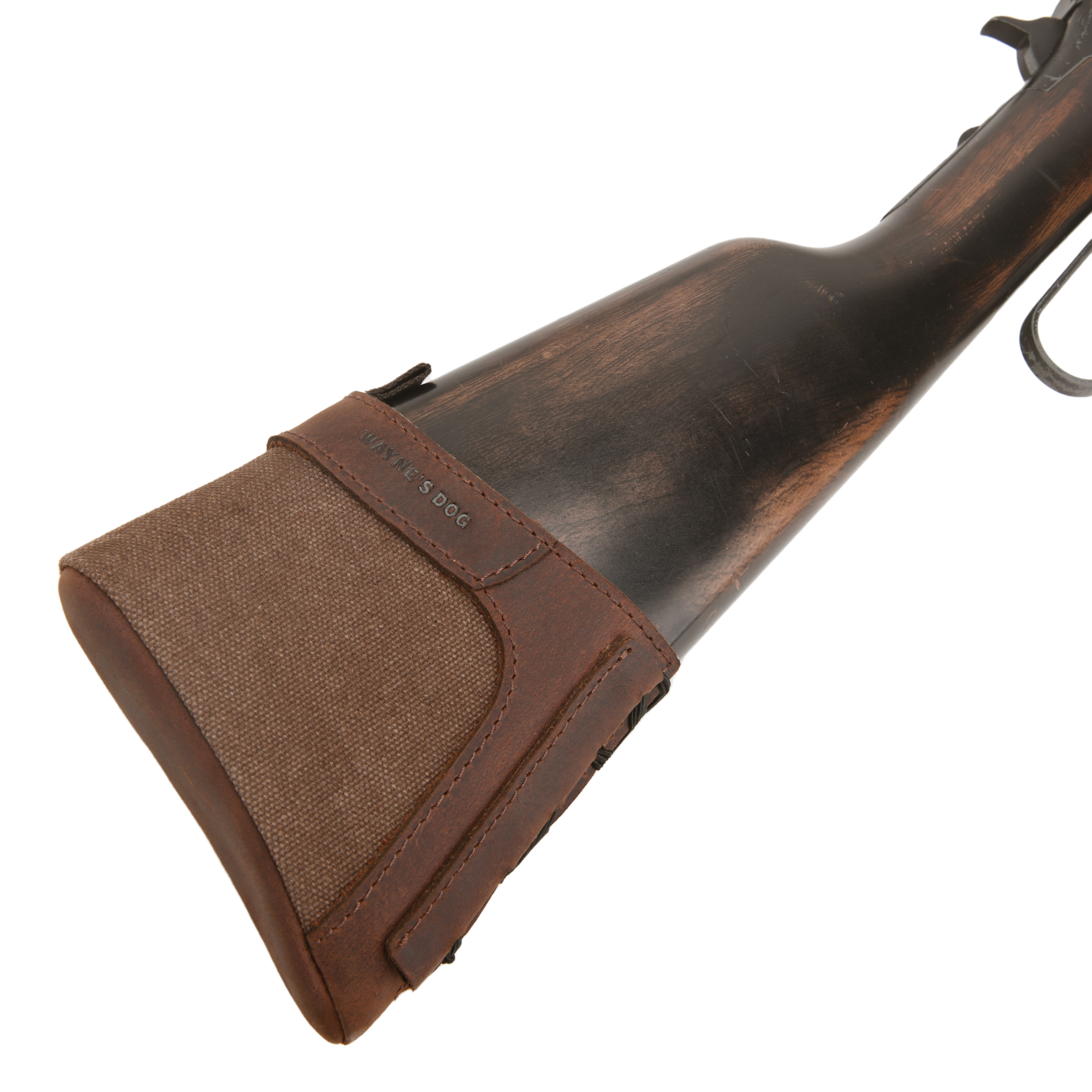 Slip On Recoil Pad for Shotgun Rifle, Cavans Leather Gun Buttstock
