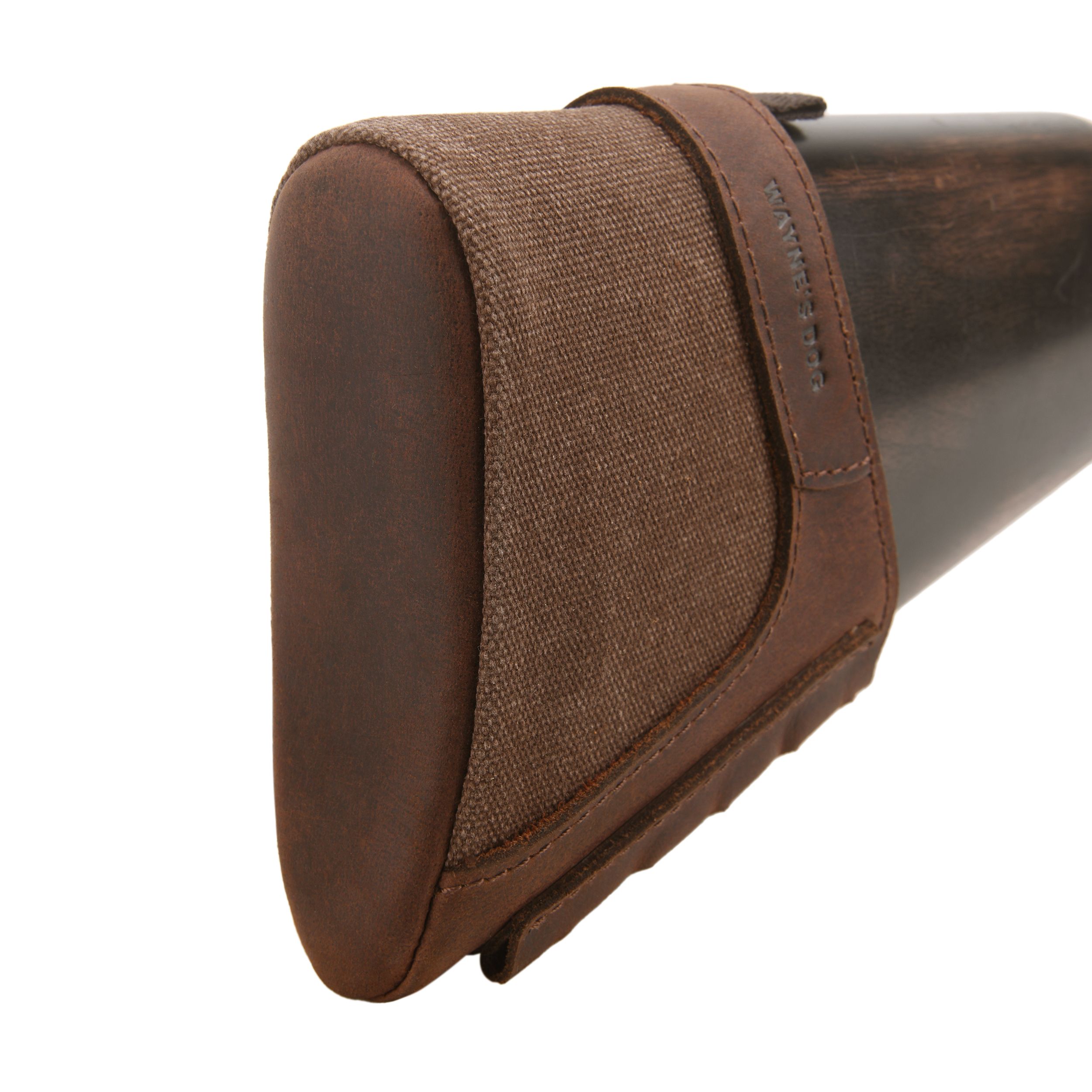 Slip On Recoil Pad for Shotgun Rifle, Cavans Leather Gun Buttstock