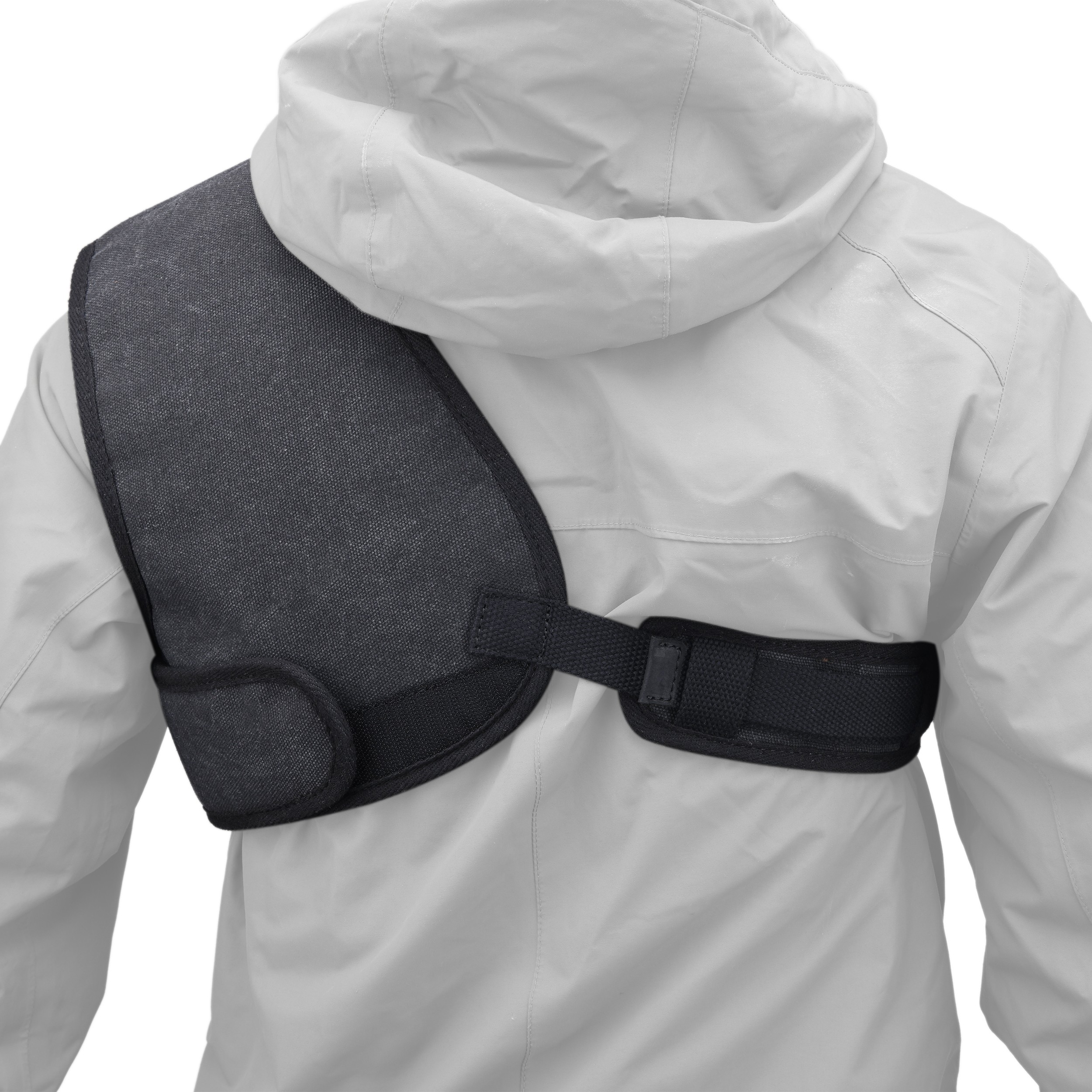 Rifle Shotgun Field Shield Leather Archery Half Chest Protector Guard