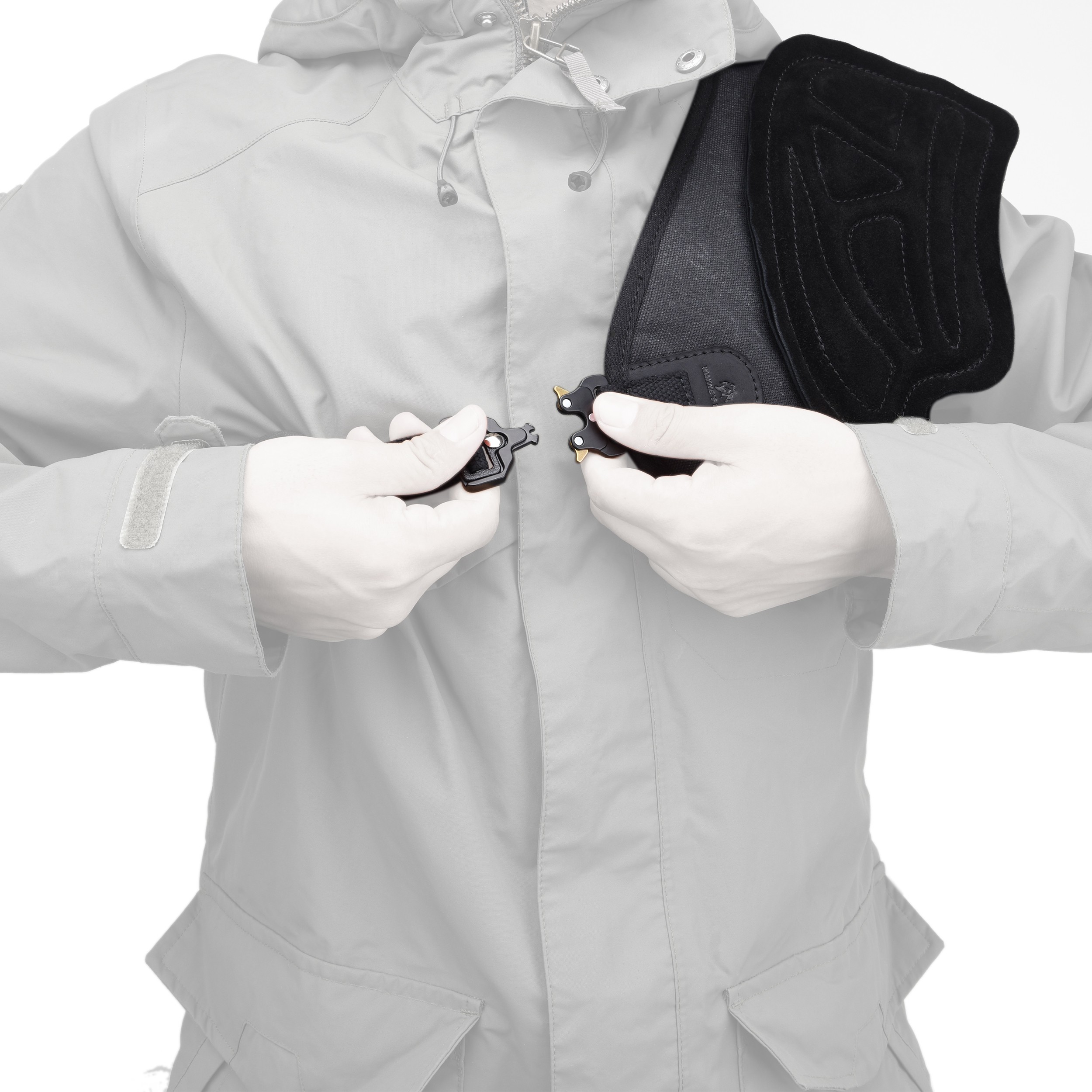 Rifle Shotgun Field Shield Leather Archery Half Chest Protector Guard