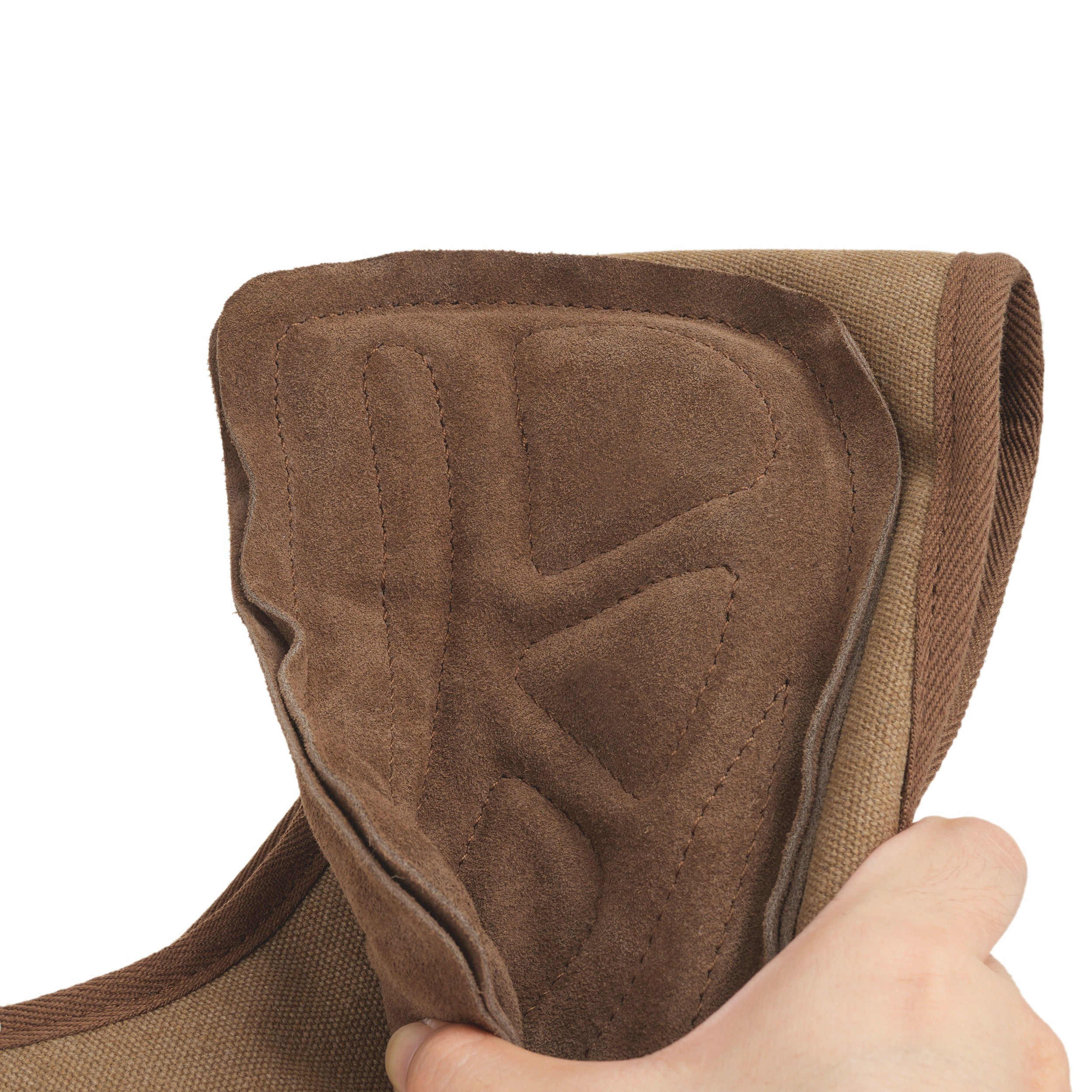 Rifle Shotgun Field Shield Leather Archery Half Chest Protector Guard