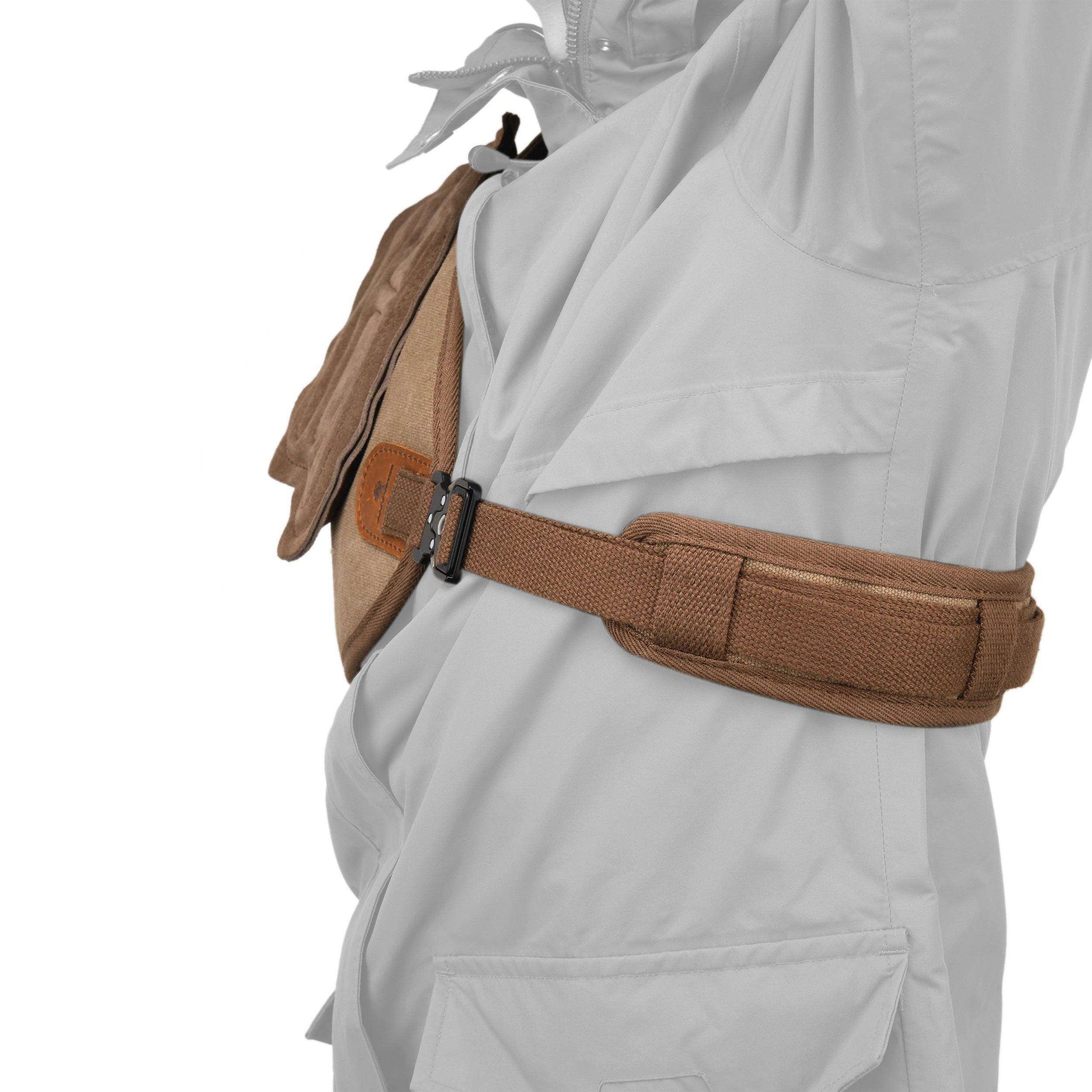 Rifle Shotgun Field Shield Leather Archery Half Chest Protector Guard