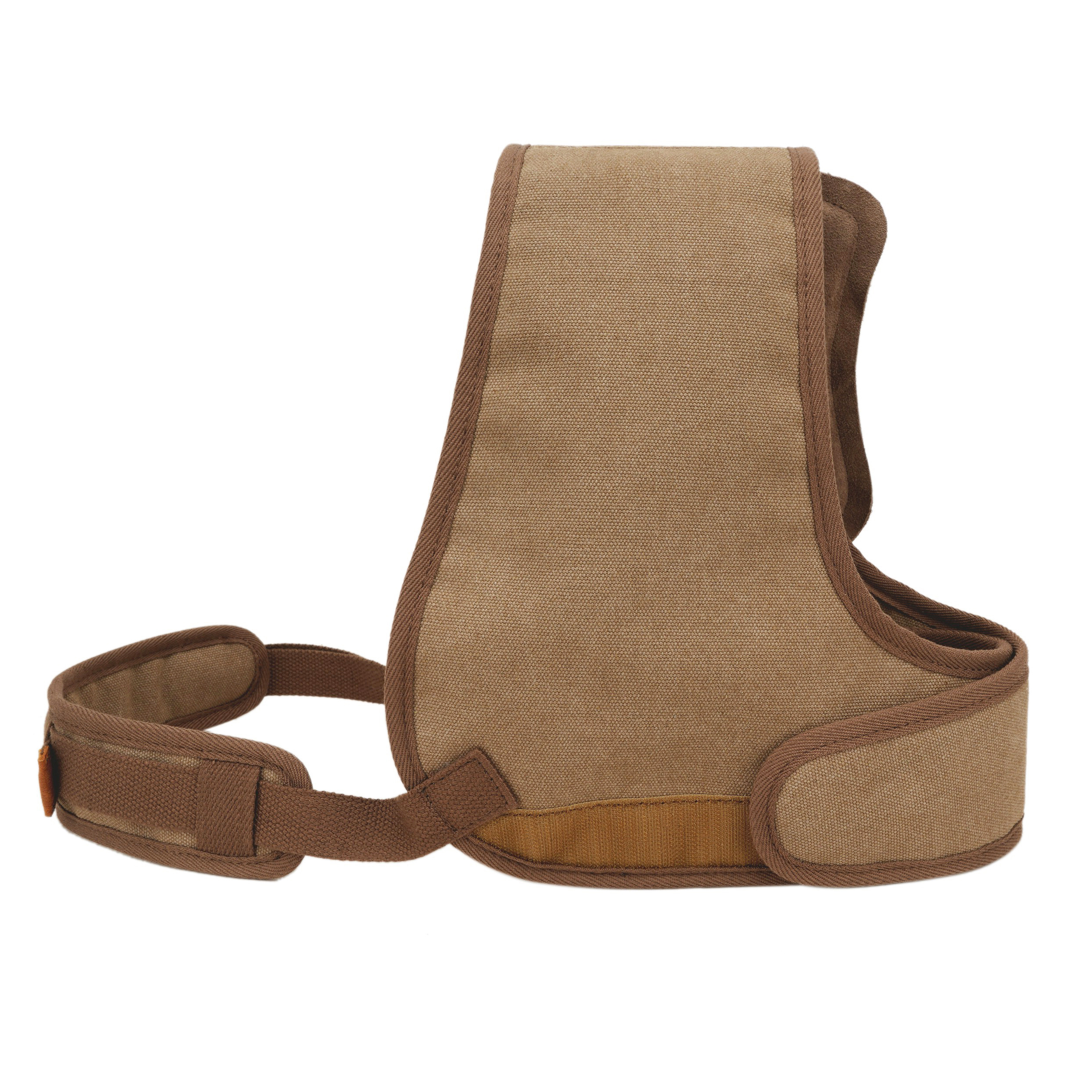 Rifle Shotgun Field Shield Leather Archery Half Chest Protector Guard