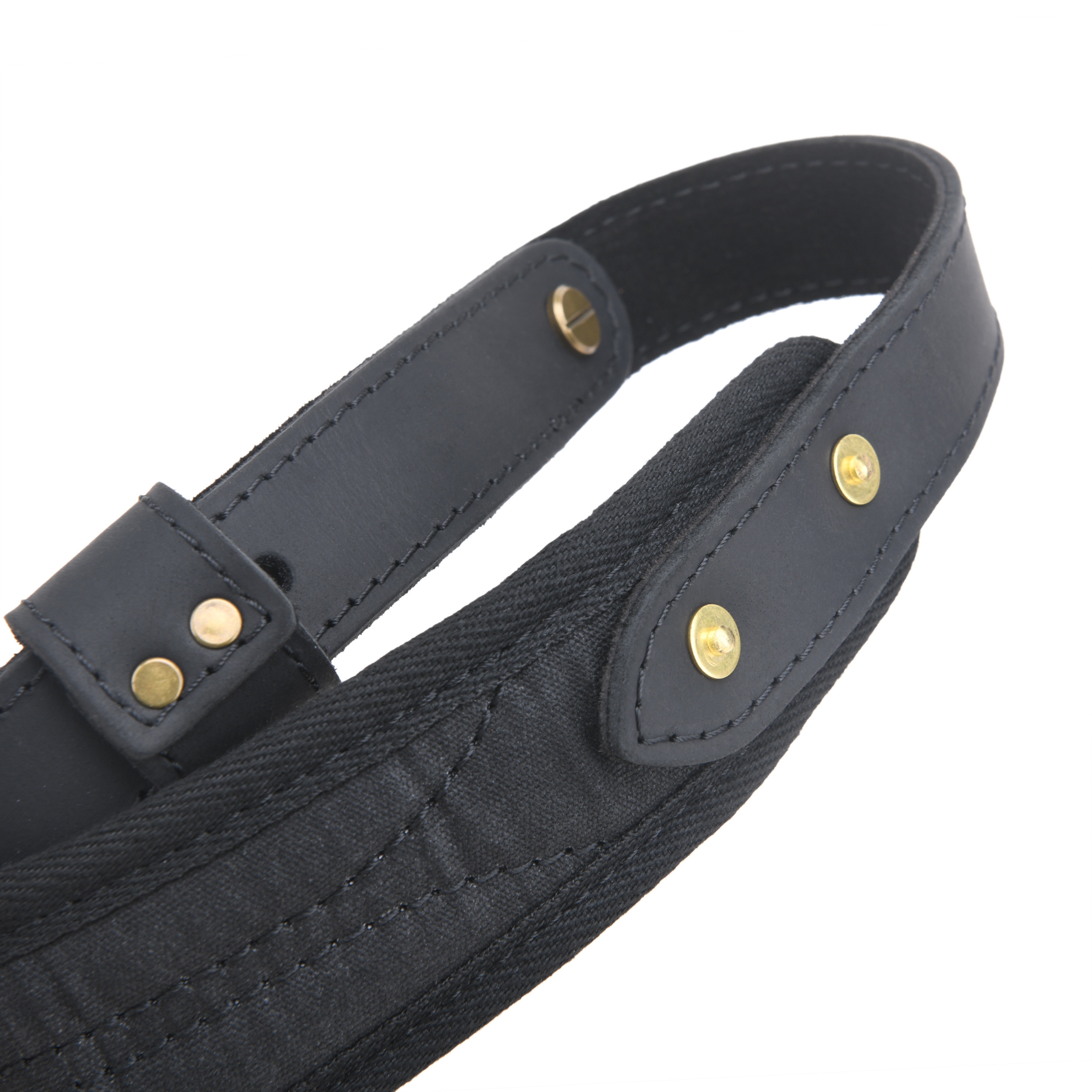 Canvas Leather Rifle Sling with Swivels Hunting Shooting Gun Straps