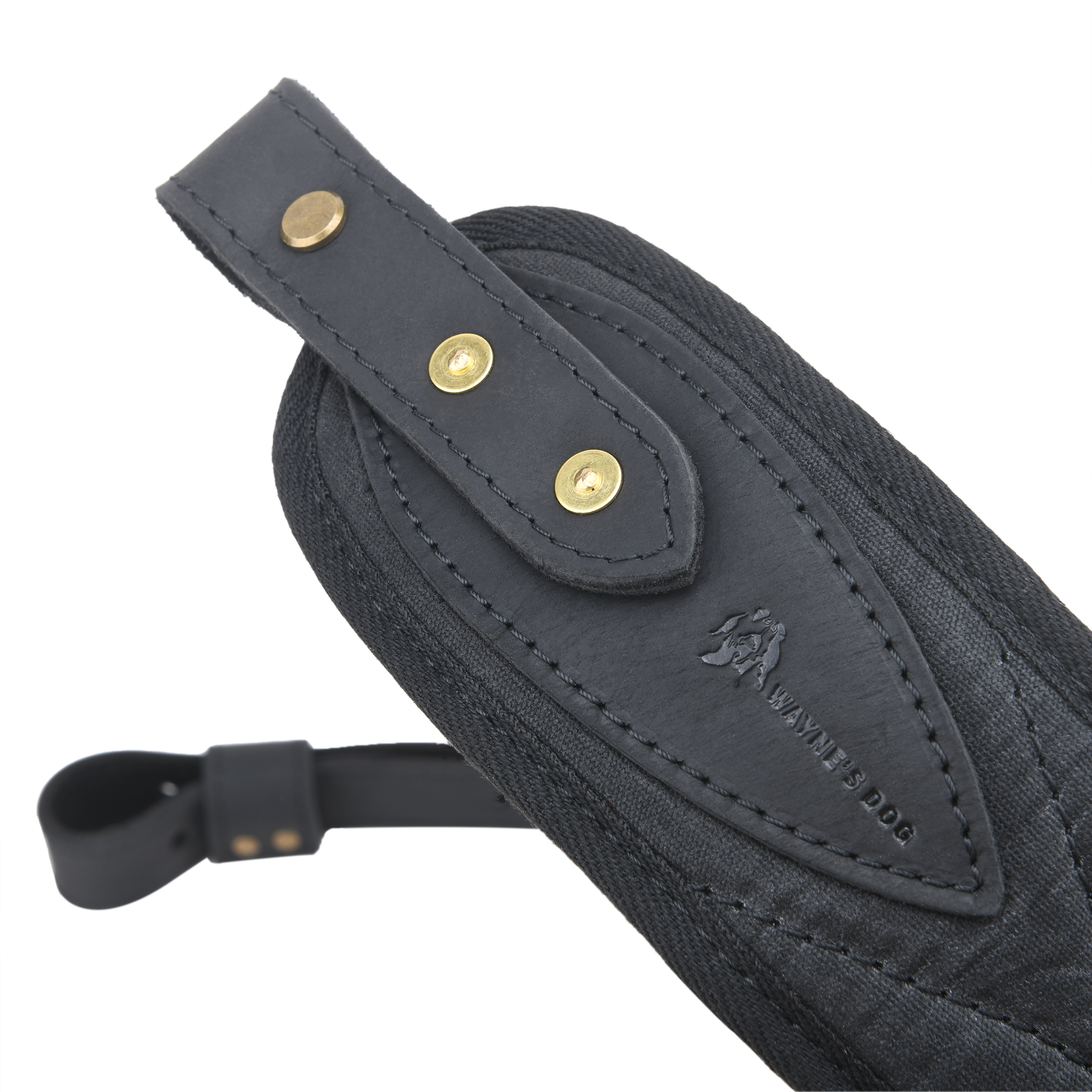 Canvas Leather Rifle Sling with Swivels Hunting Shooting Gun Straps