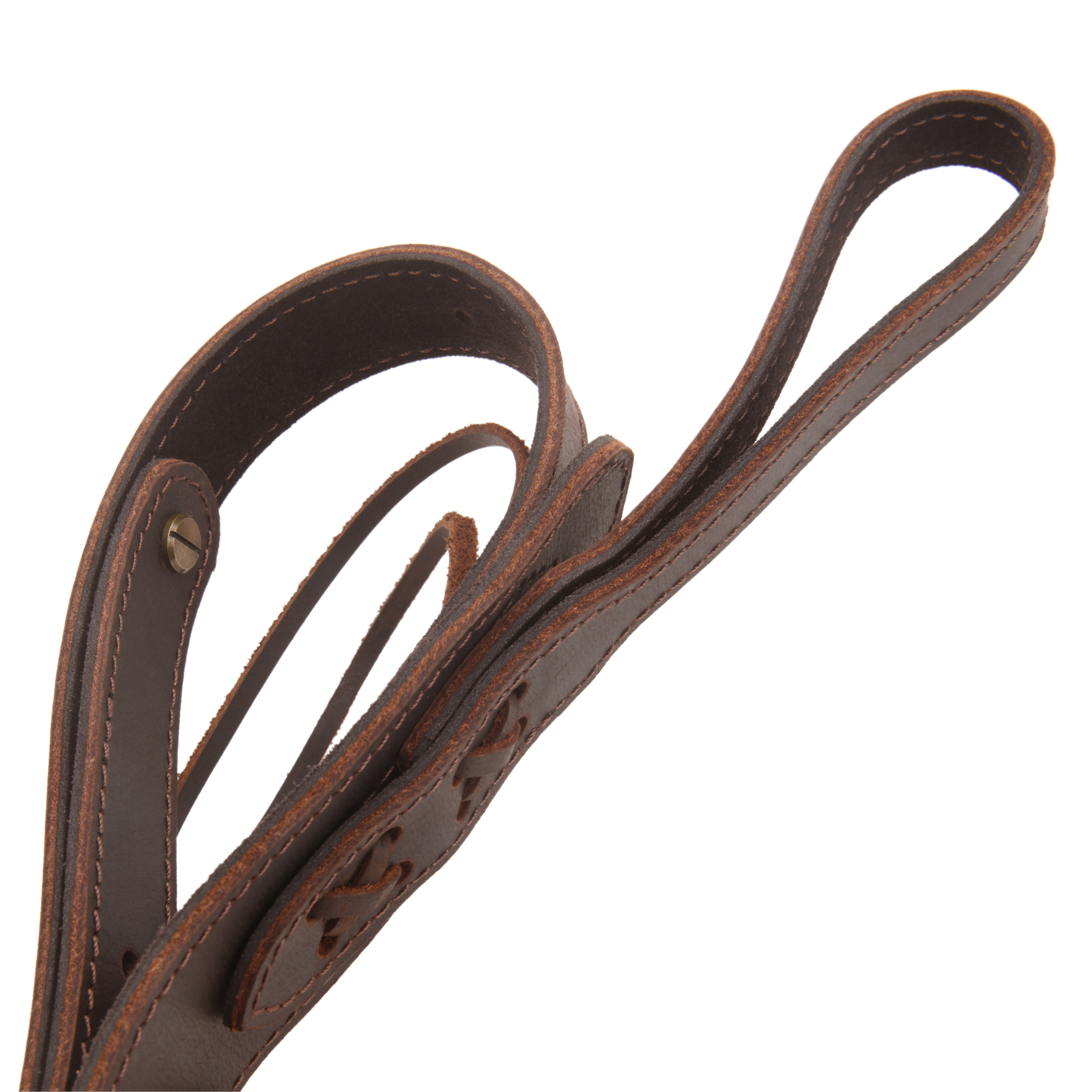 Wayne's dog Leather Suede Gun Sling Adjustable Hunting Rifle Strap