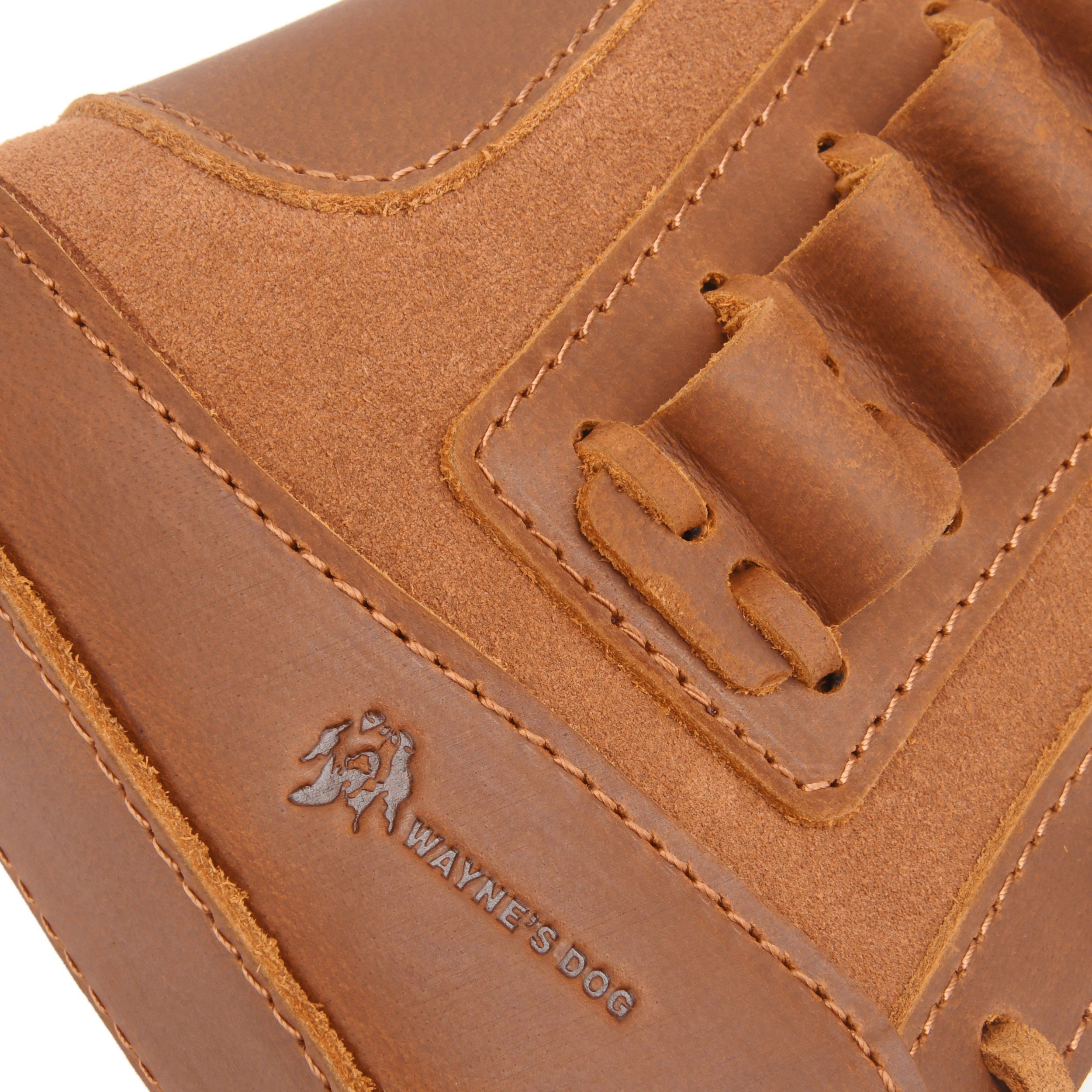 Gun Cheek Rest Pad, Leather Rifle Stock Extension with Shell Holder