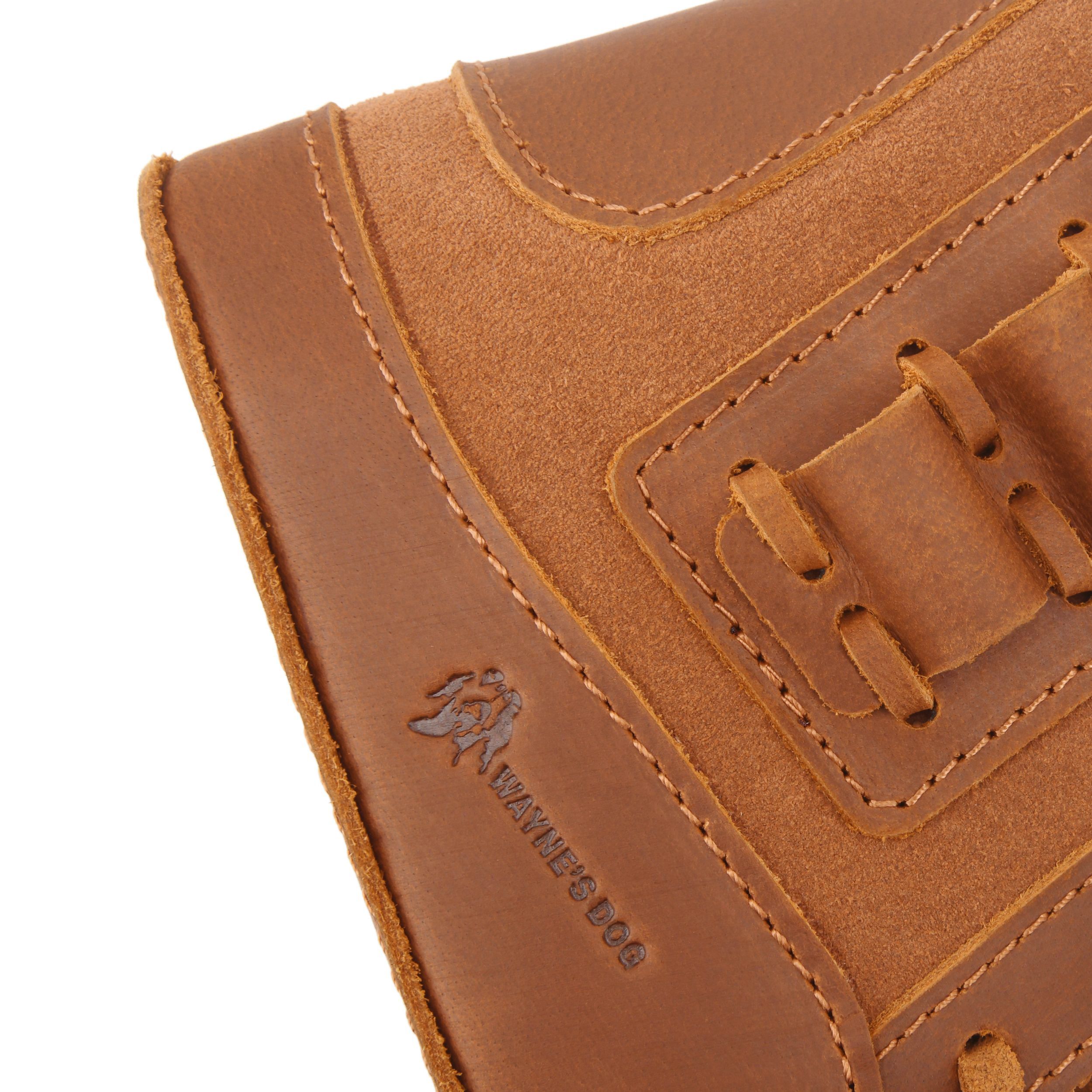 Gun Cheek Rest Pad, Leather Rifle Stock Extension with Shell Holder