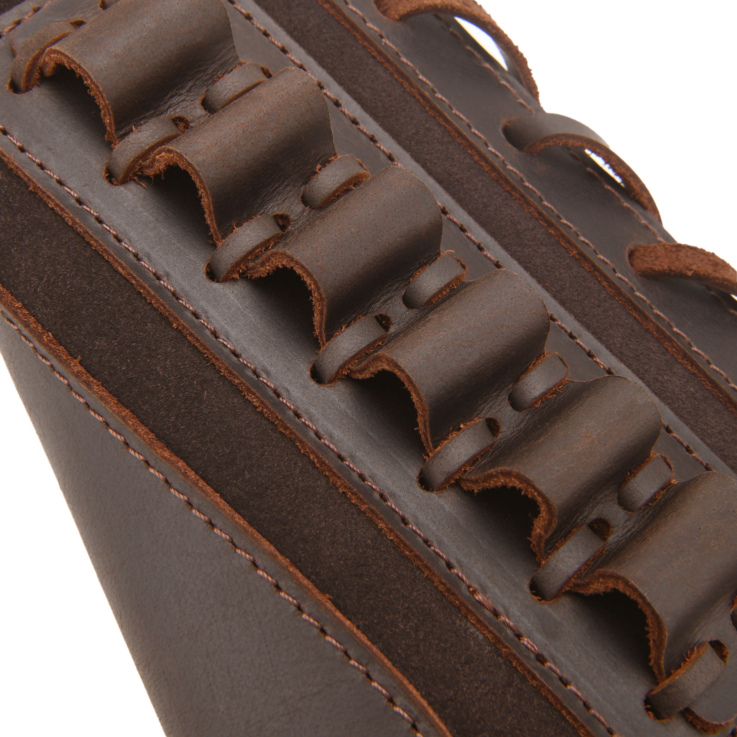 Gun Cheek Rest Pad, Leather Rifle Stock Extension with Shell Holder