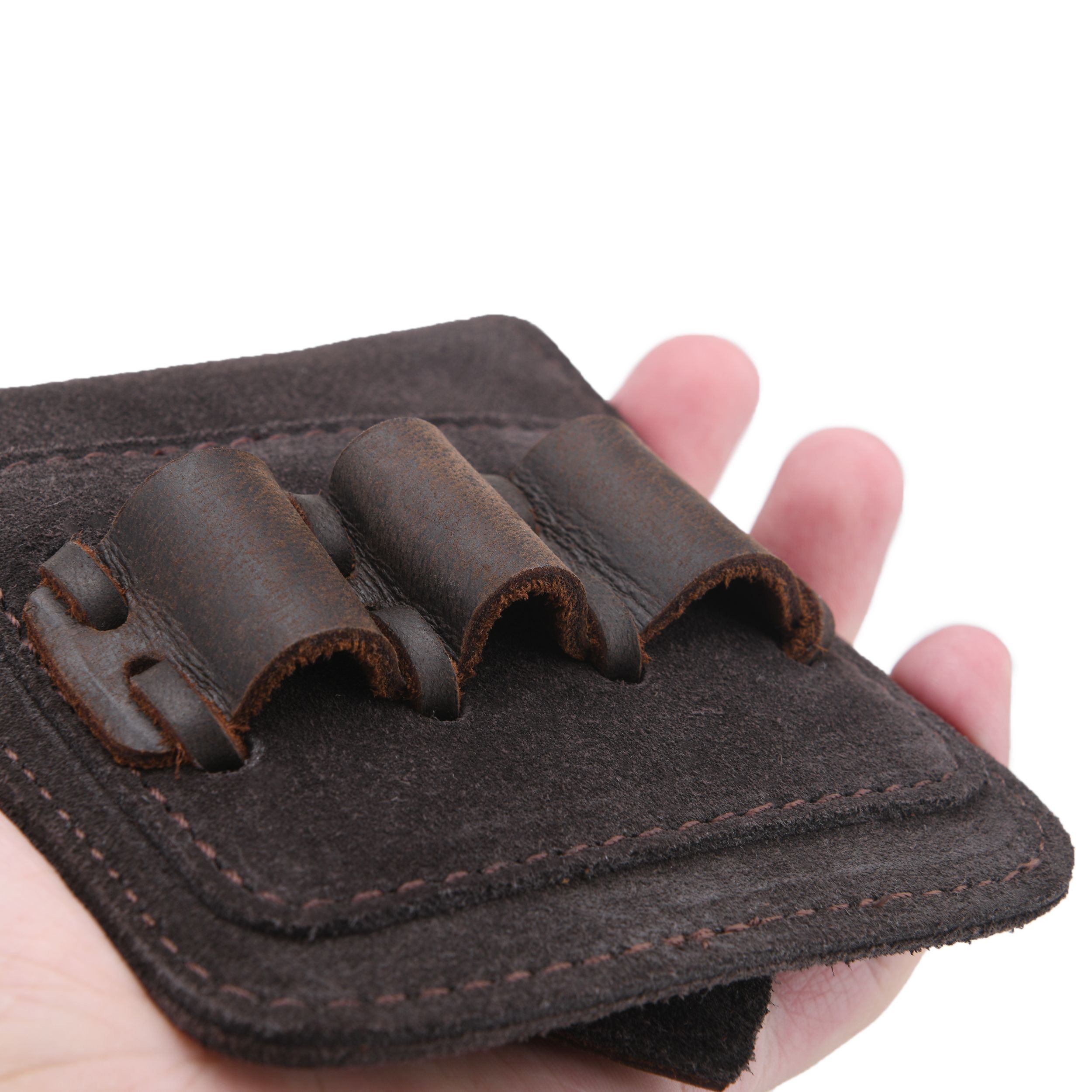 Leather Ammo Carrier Belt Pouch Bullet Holder Cartridge Carrier Waist