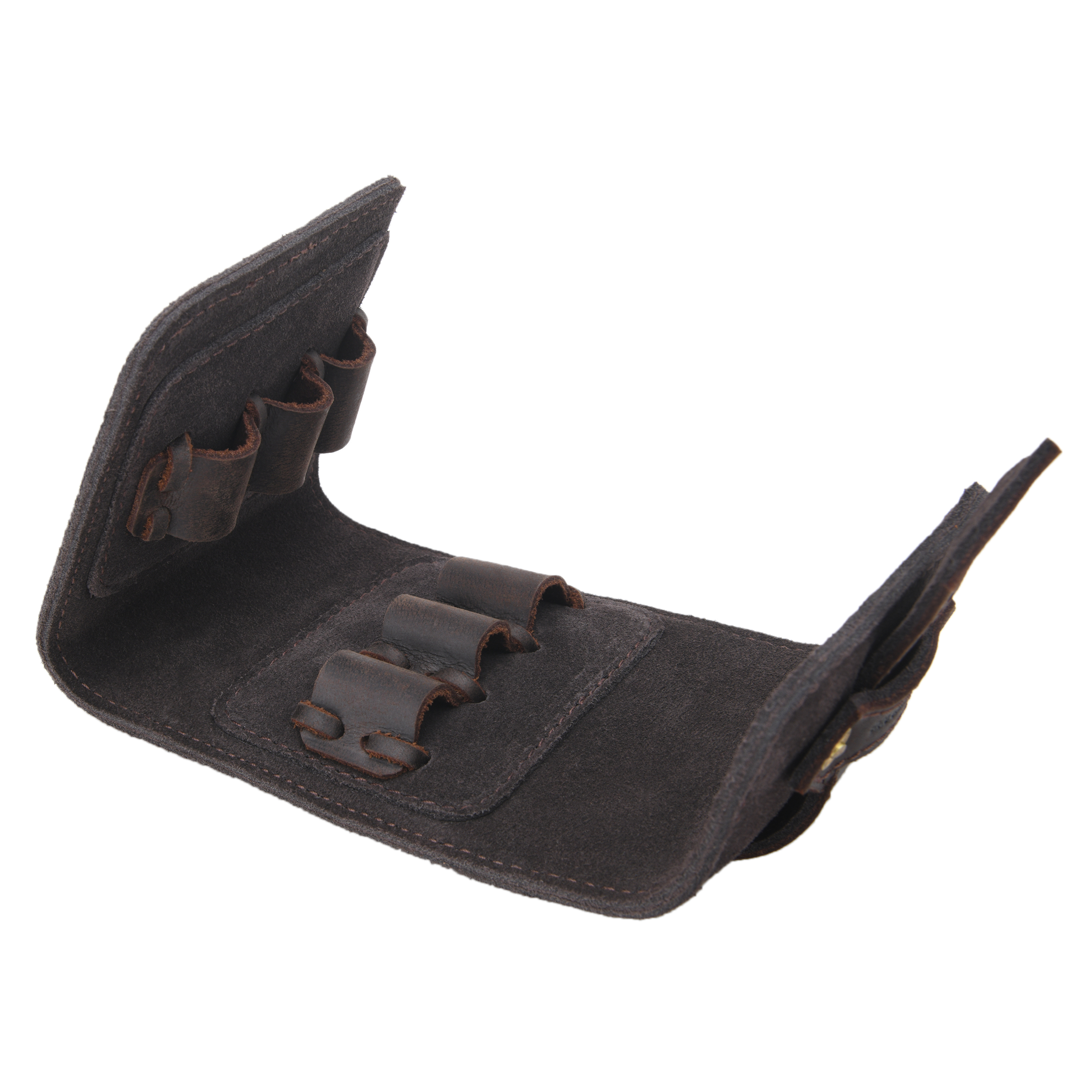 Leather Ammo Carrier Belt Pouch Bullet Holder Cartridge Carrier Waist