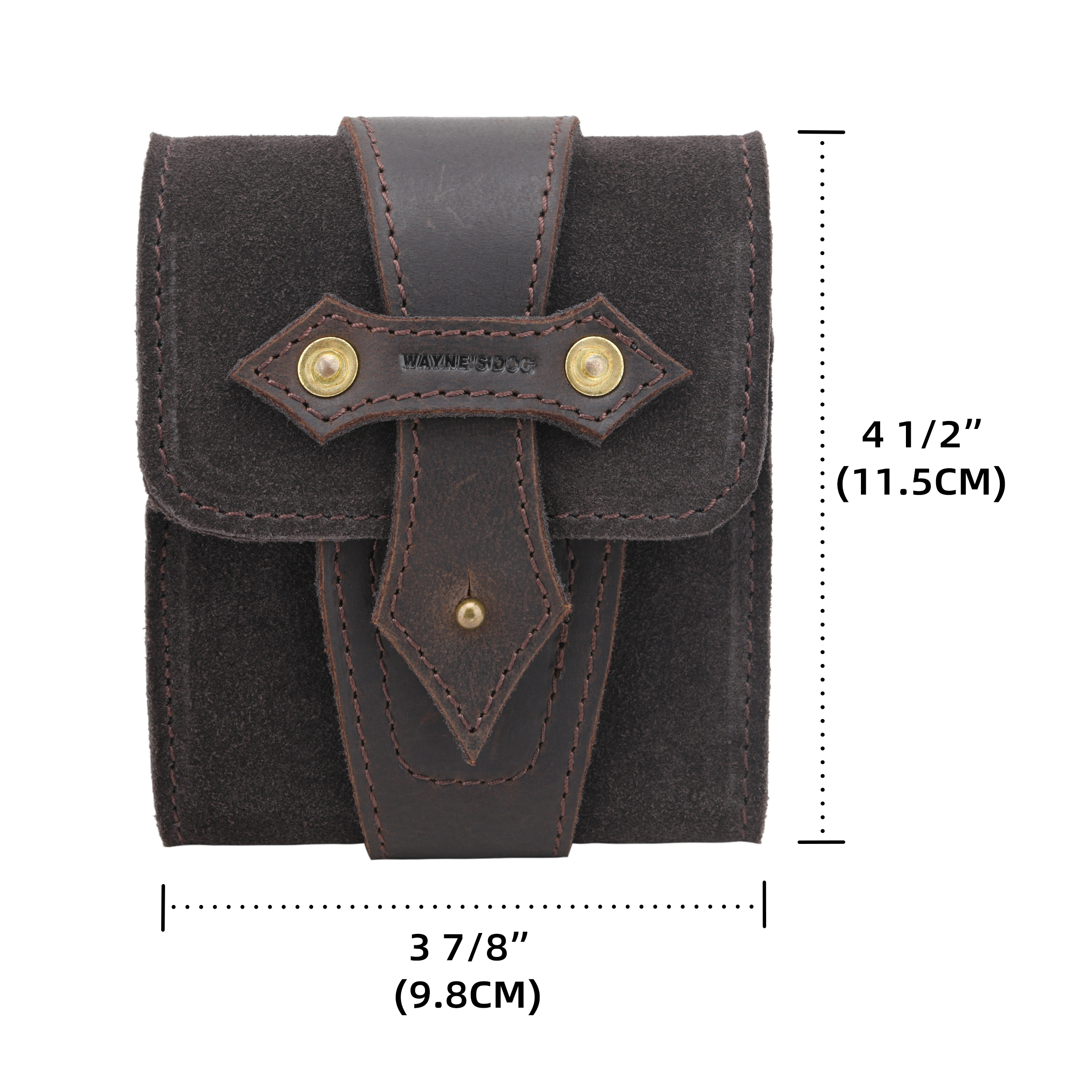 Leather Ammo Carrier Belt Pouch Bullet Holder Cartridge Carrier Waist