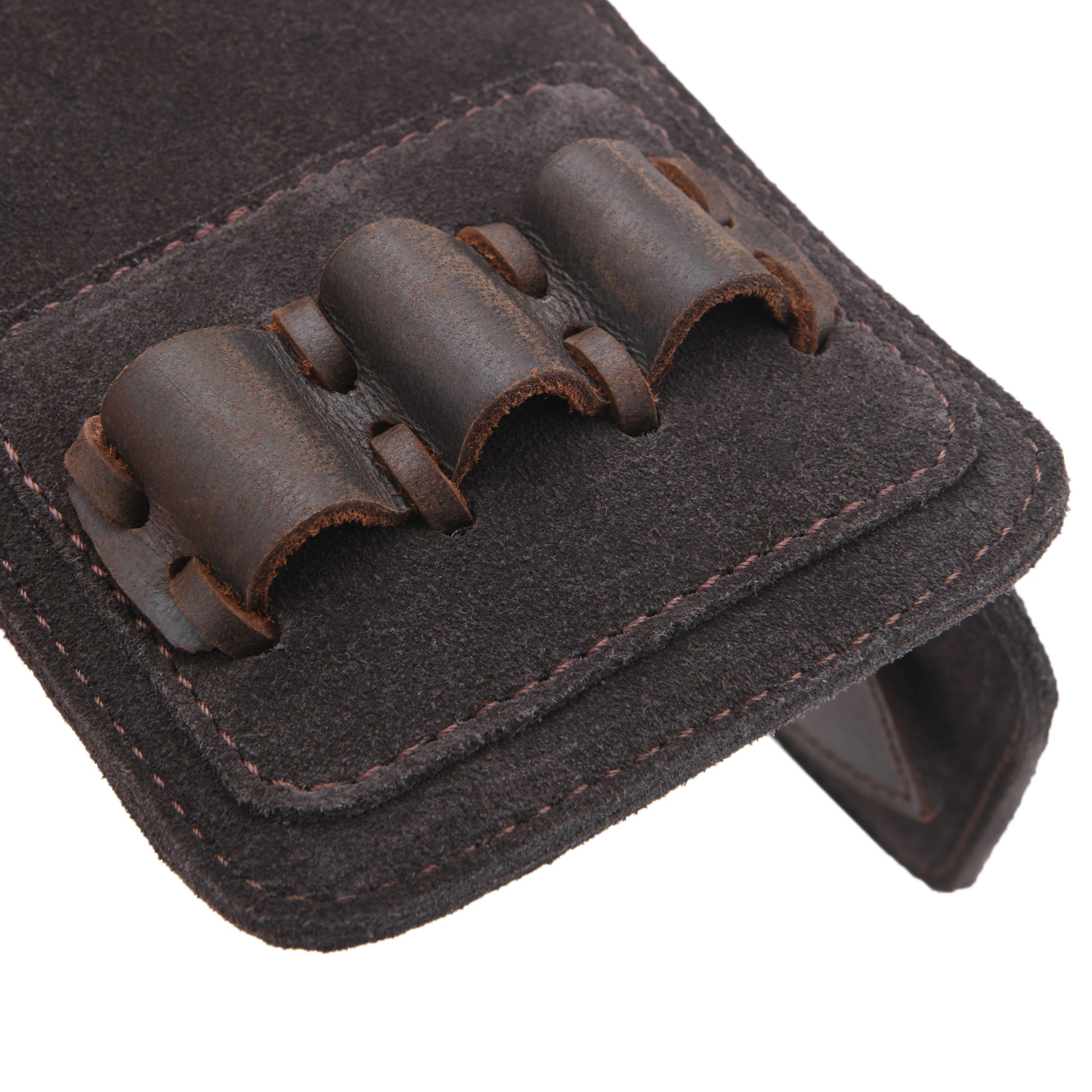 Leather Ammo Carrier Belt Pouch Bullet Holder Cartridge Carrier Waist