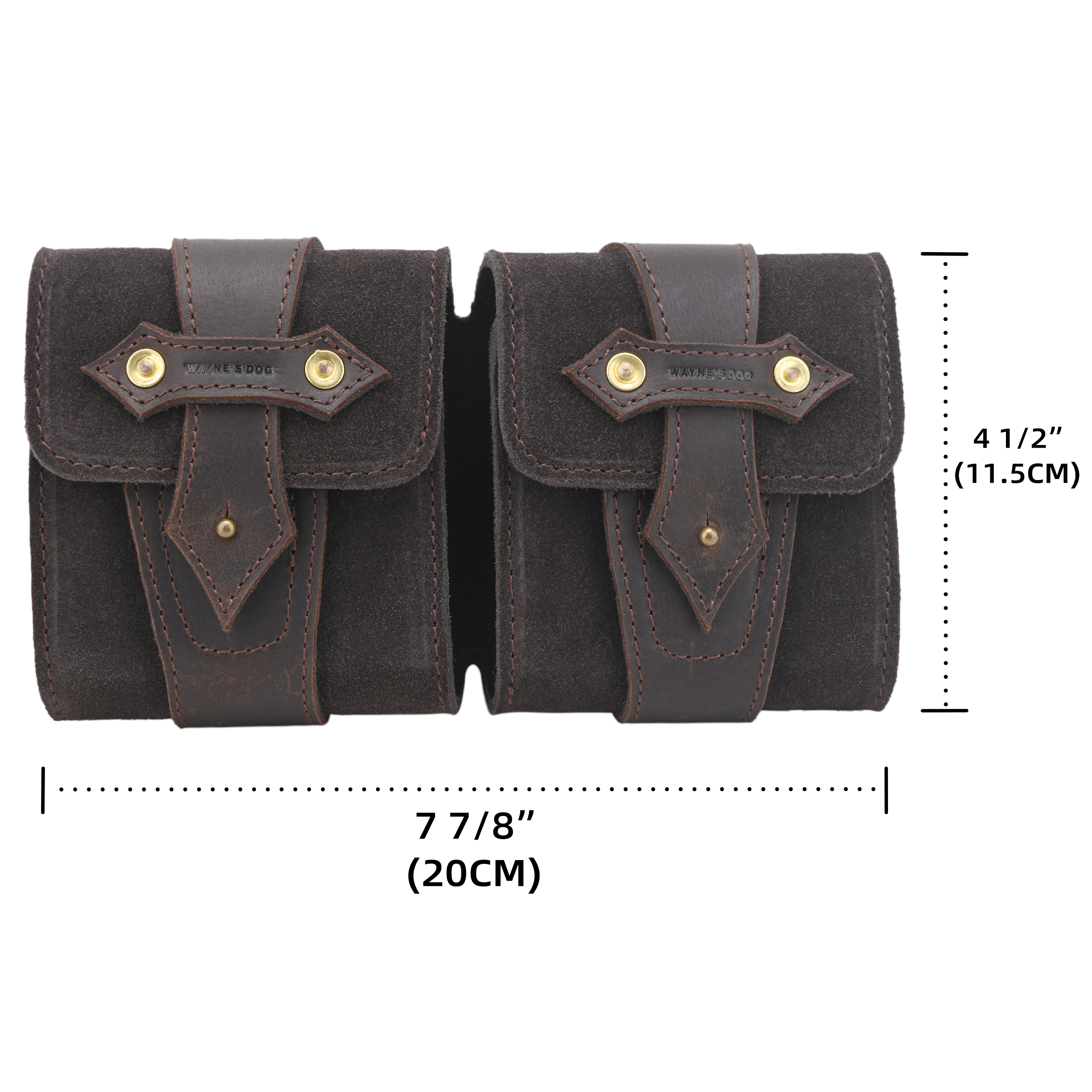 Leather Ammo Carrier Belt Pouch Bullet Holder Cartridge Carrier Waist