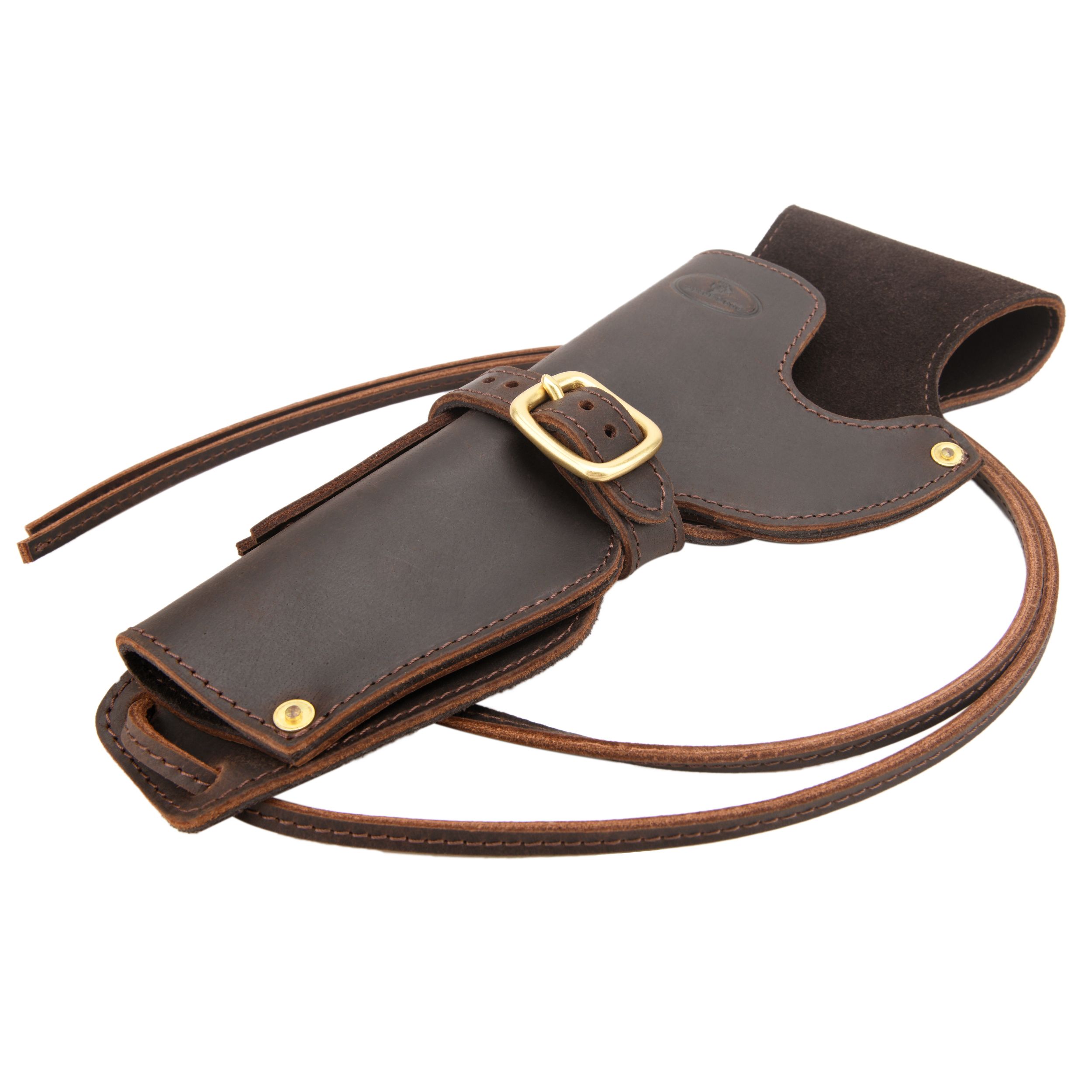 Leather Revolver Holster, Ambidextrous Western Cowboy Holsters
