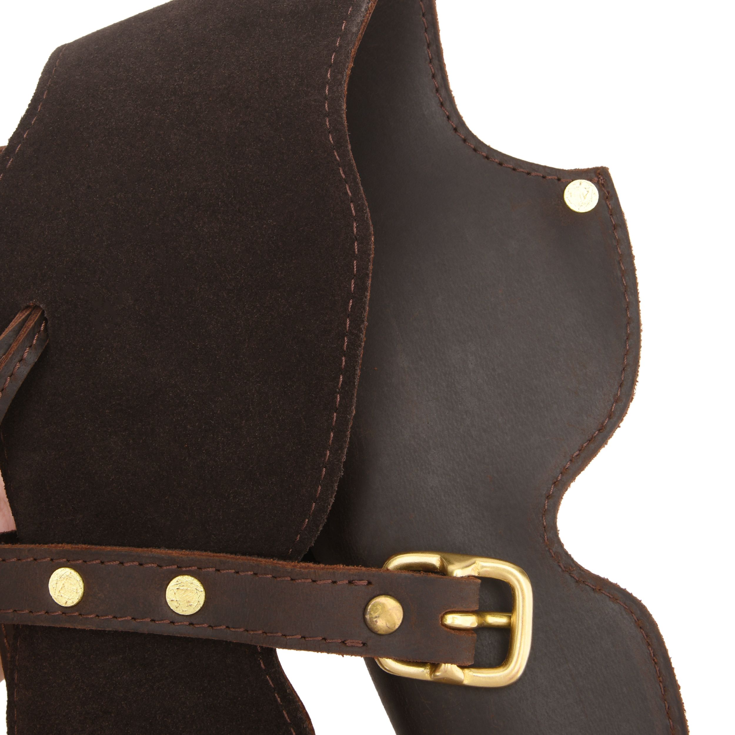 Leather Revolver Holster, Ambidextrous Western Cowboy Holsters