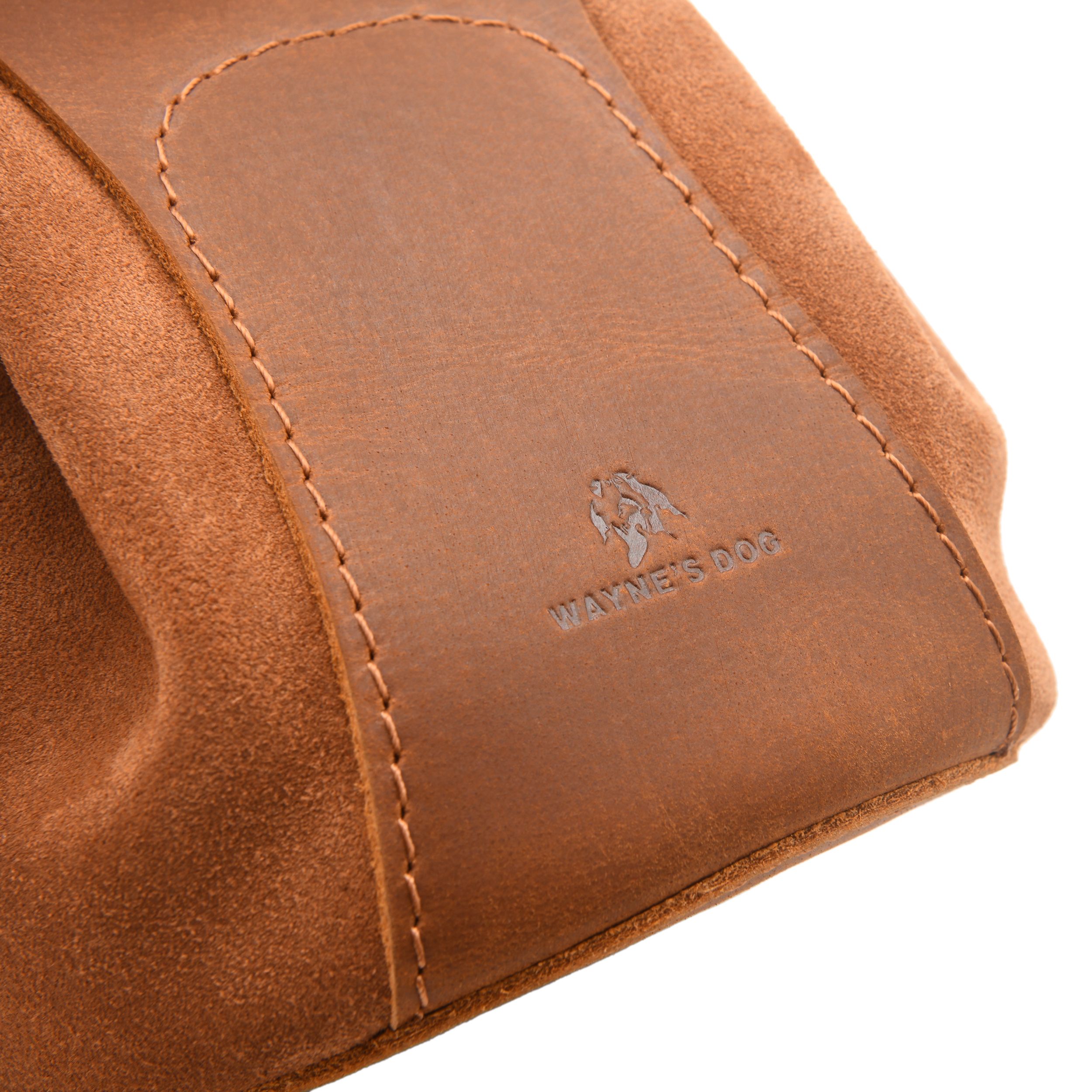 Leather Suede Drawstring Ammo Pouch Rifle Ammo Magazine Belt Bag