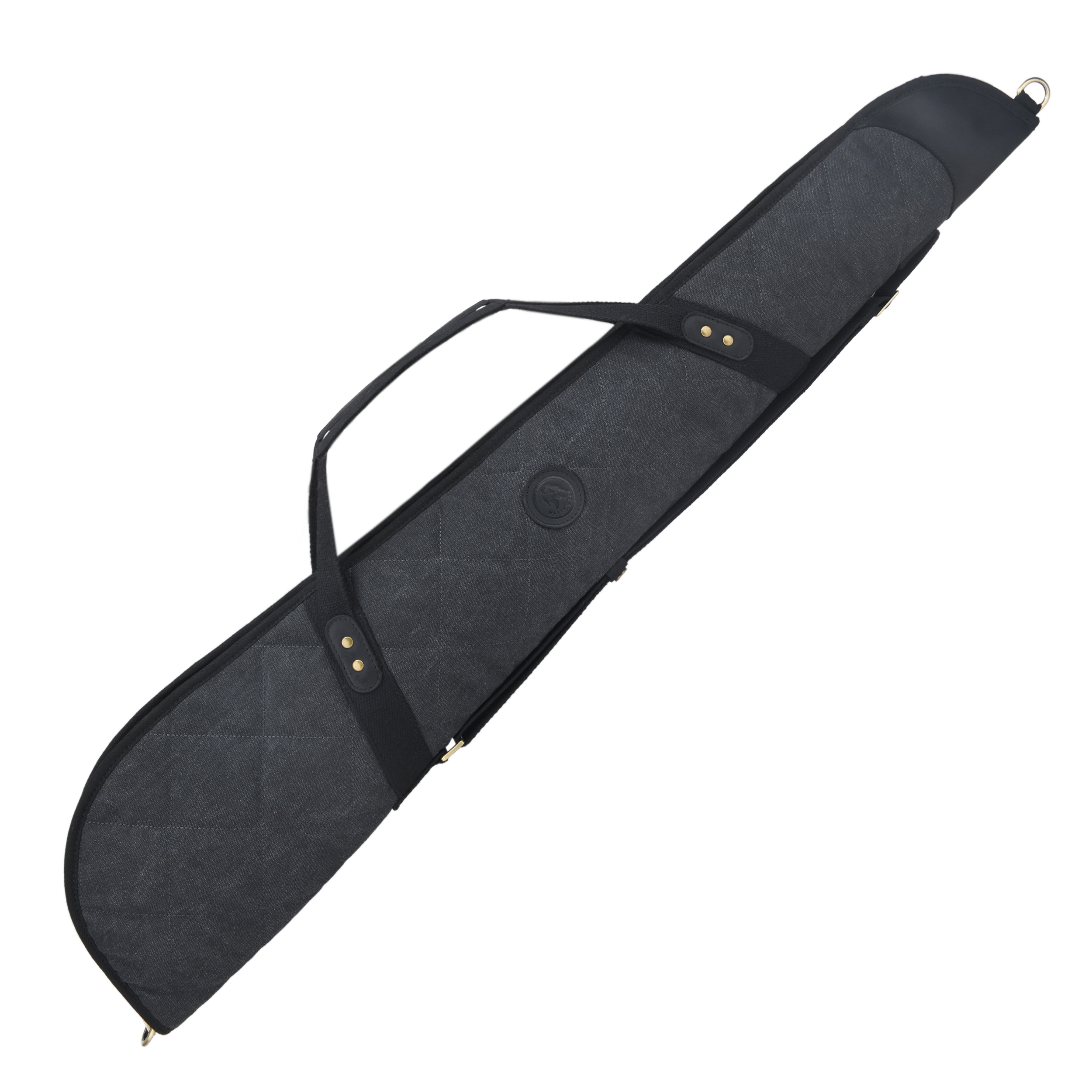 Soft Scoped Rifle & Shotgun Case, Canvas Leather Gun Storage Bag