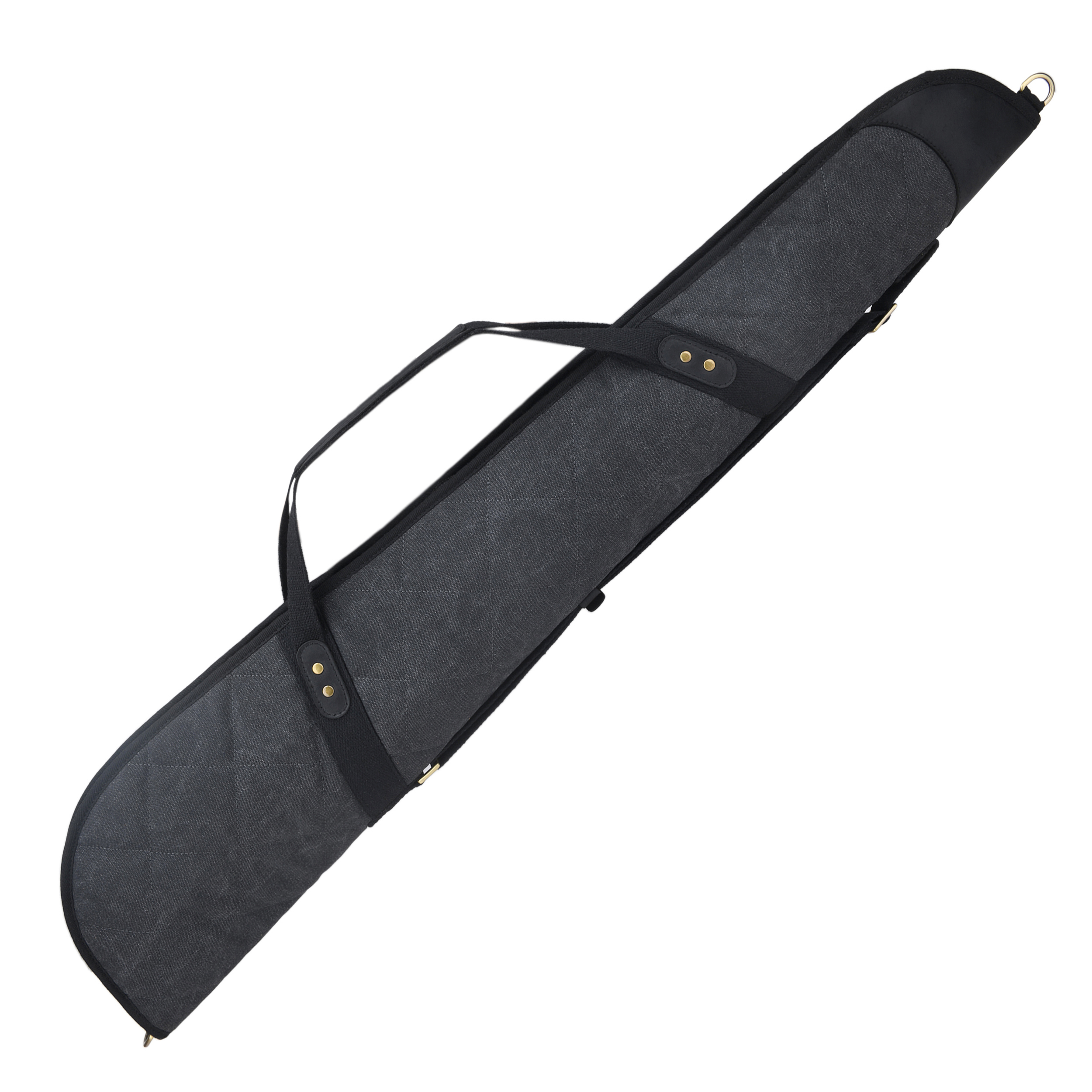 Soft Scoped Rifle & Shotgun Case, Canvas Leather Gun Storage Bag
