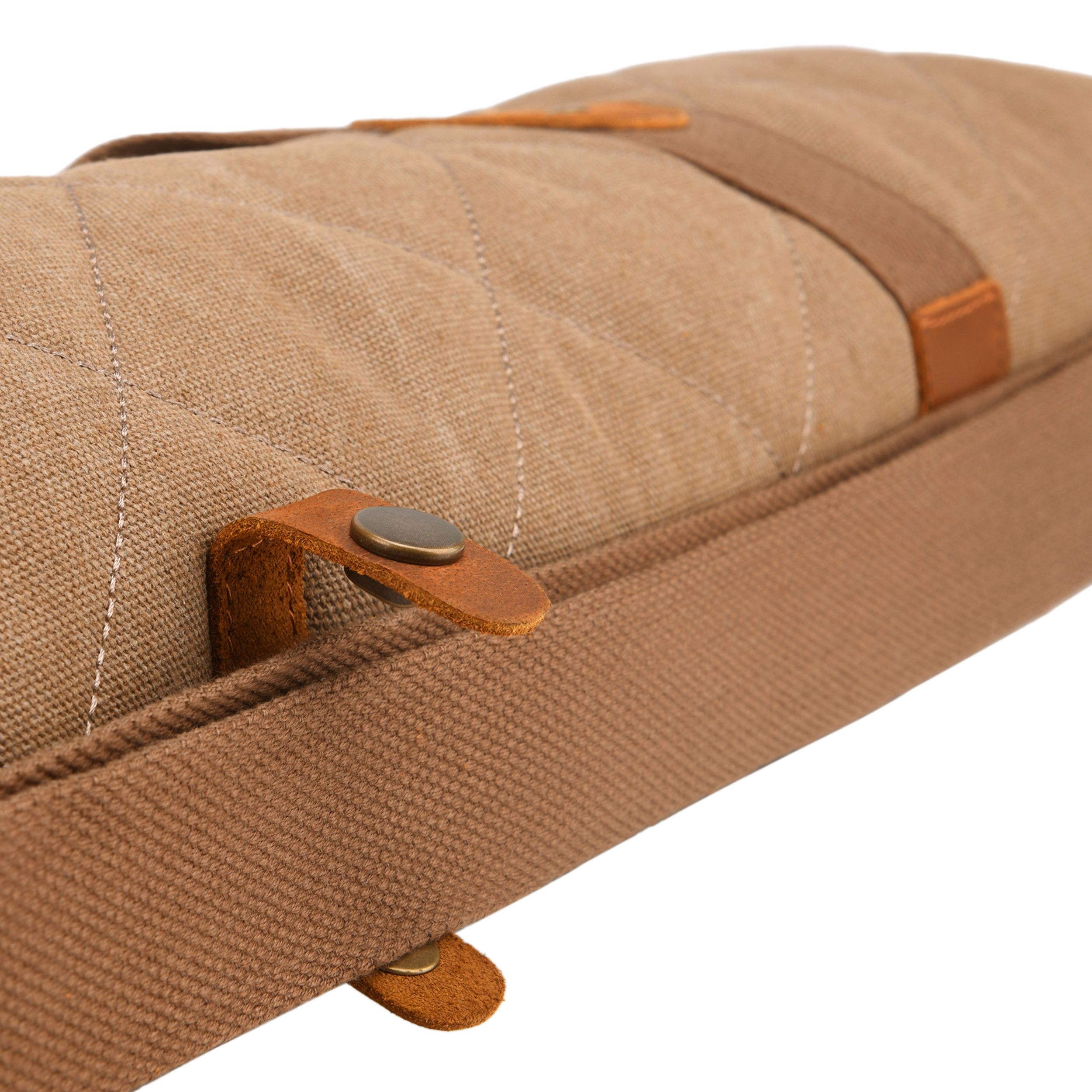 Soft Scoped Rifle & Shotgun Case, Canvas Leather Gun Storage Bag