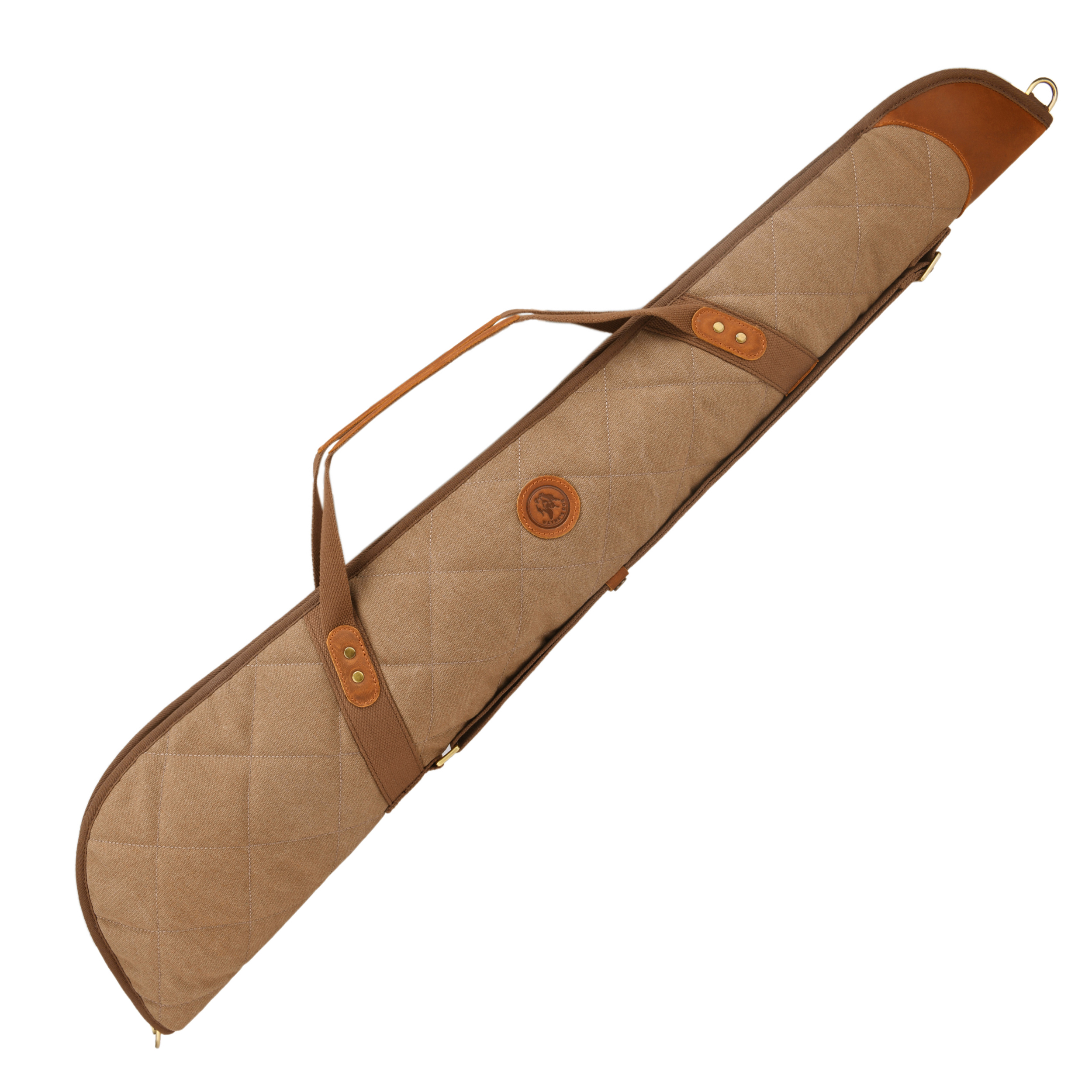 Soft Scoped Rifle & Shotgun Case, Canvas Leather Gun Storage Bag