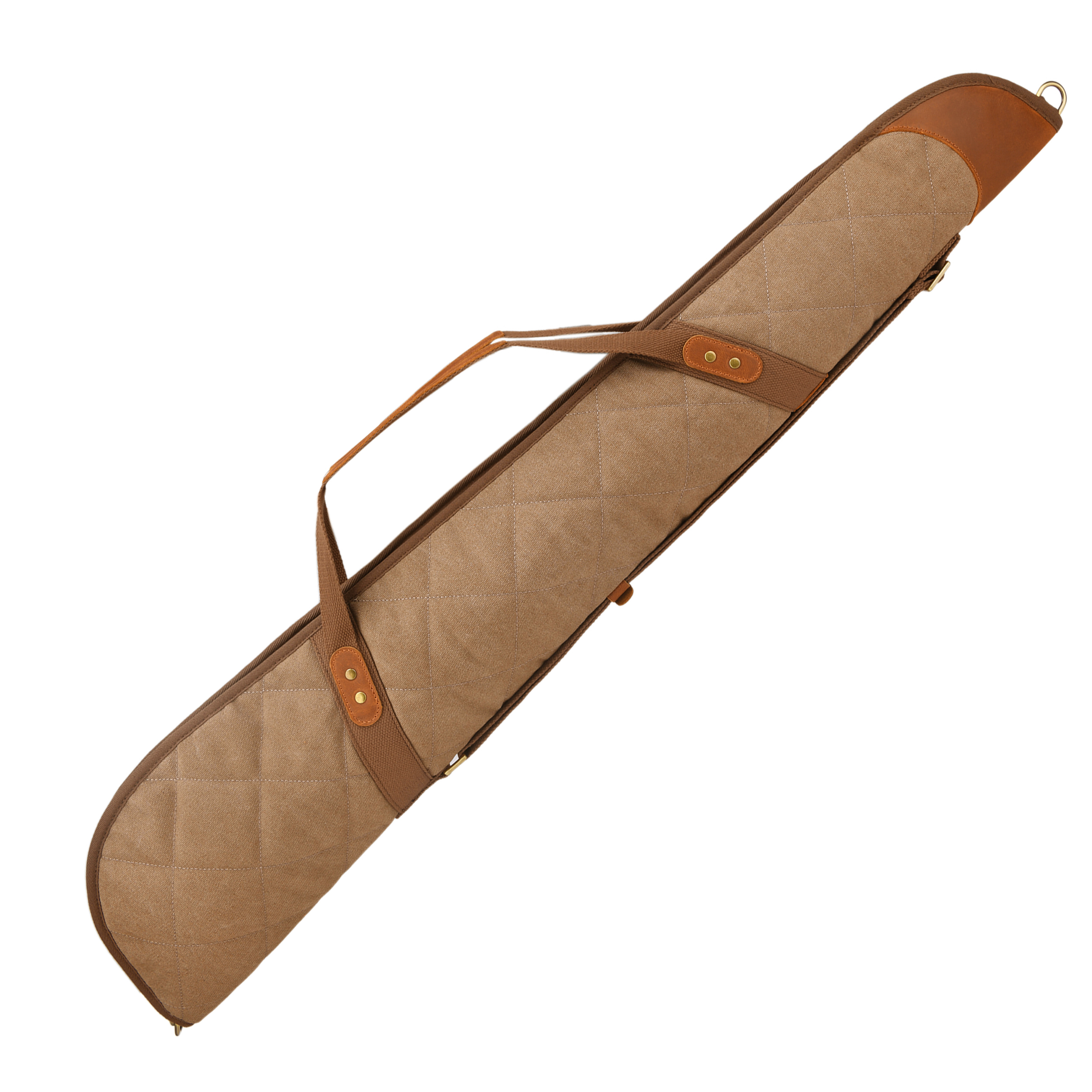 Soft Scoped Rifle & Shotgun Case, Canvas Leather Gun Storage Bag