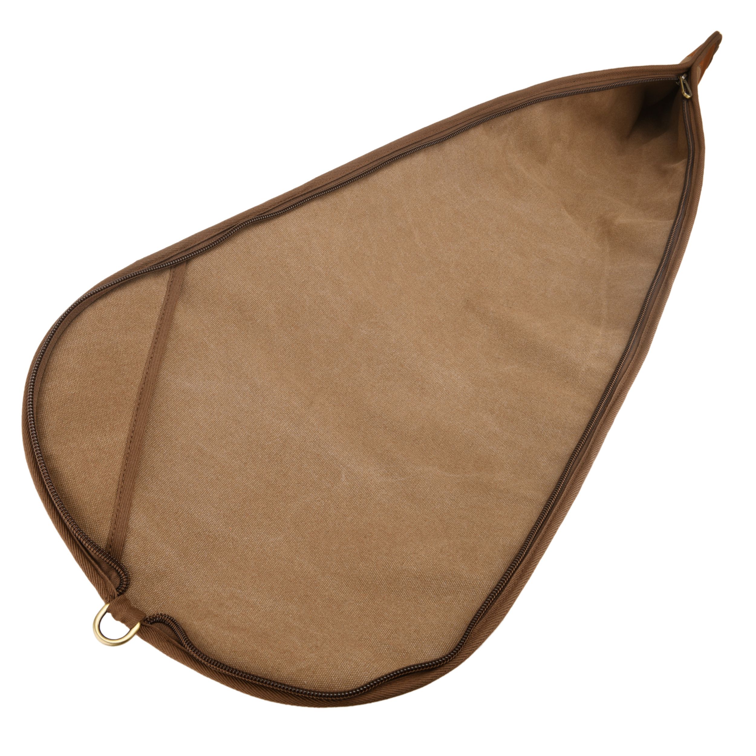Soft Scoped Rifle & Shotgun Case, Canvas Leather Gun Storage Bag