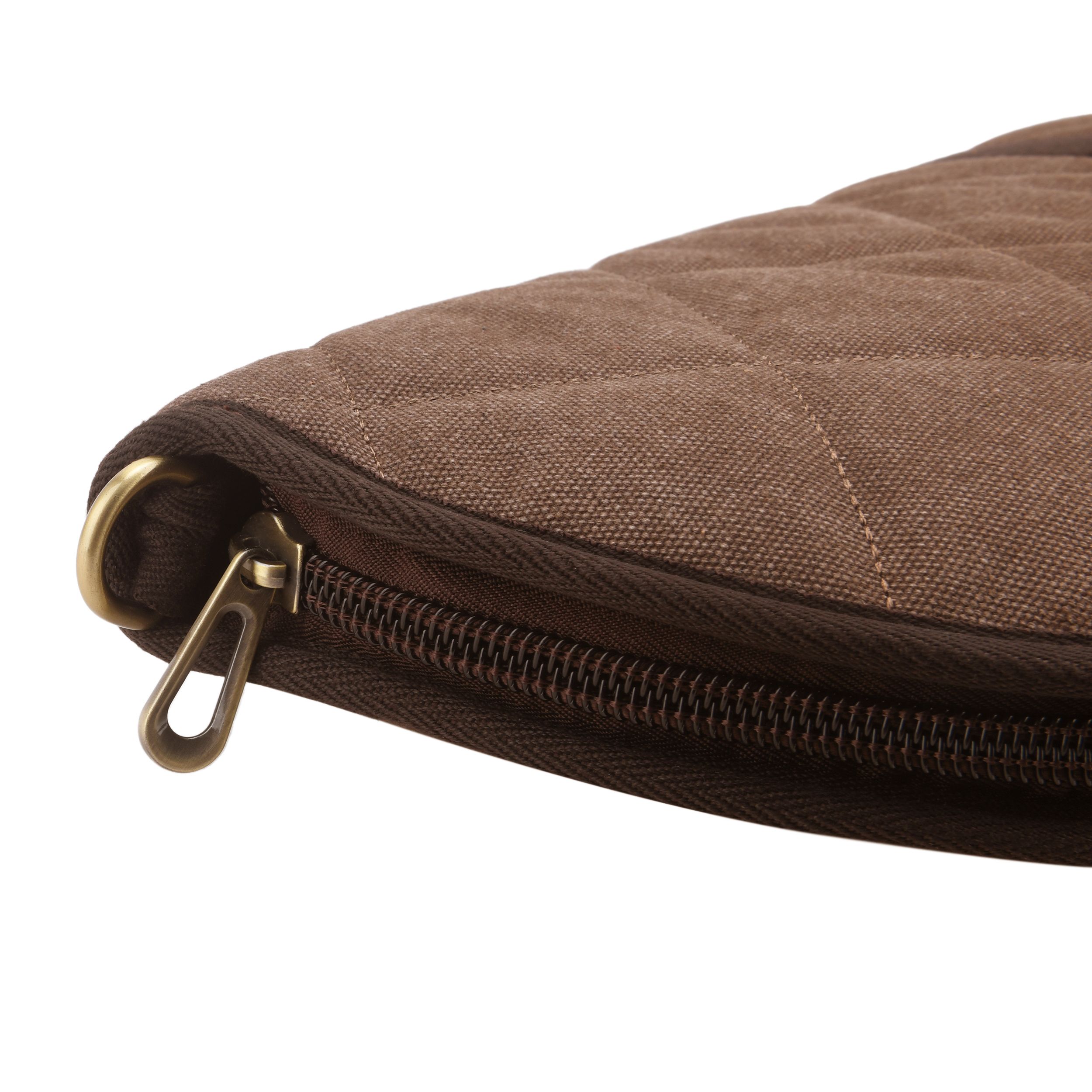 Soft Scoped Rifle & Shotgun Case, Canvas Leather Gun Storage Bag