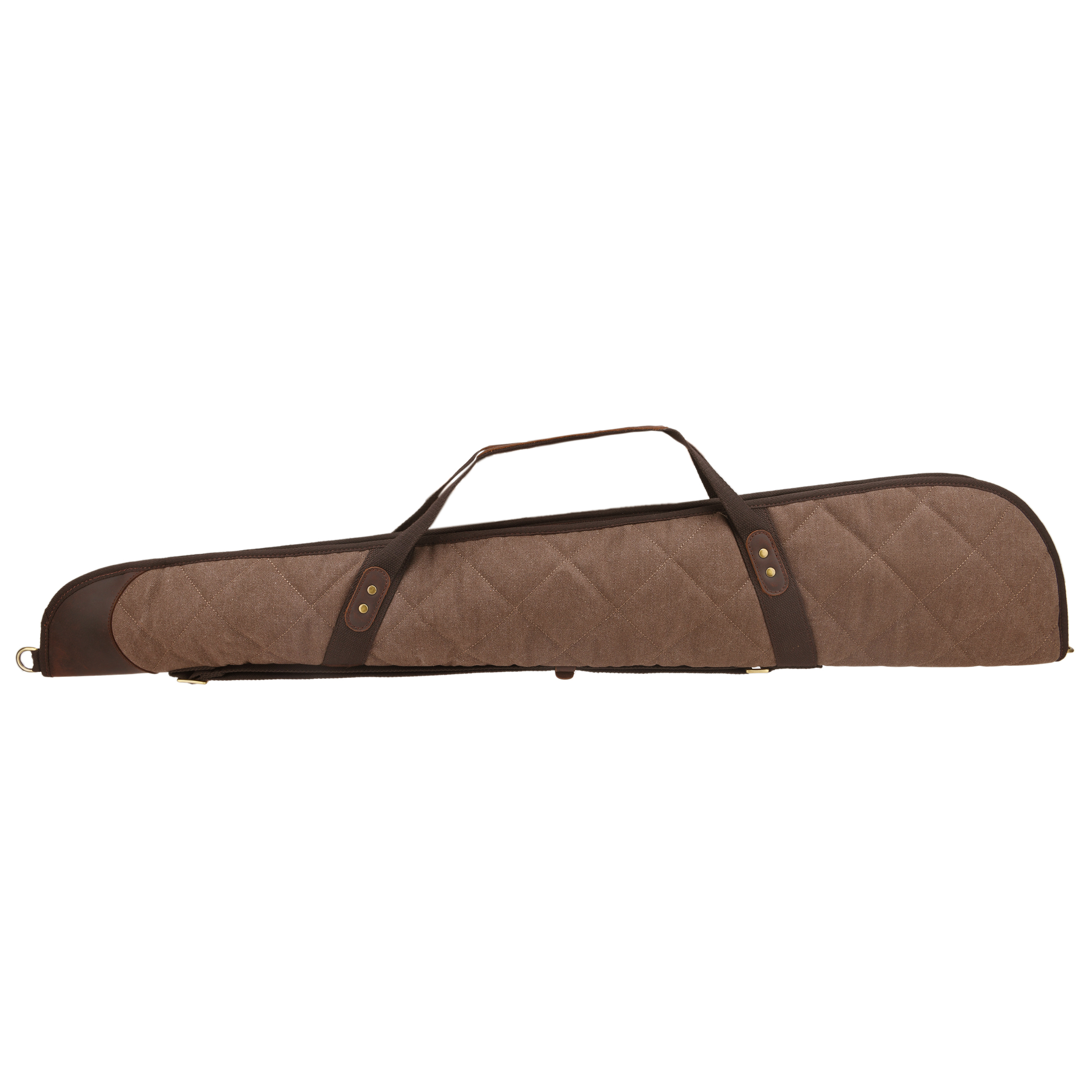 Soft Scoped Rifle & Shotgun Case, Canvas Leather Gun Storage Bag