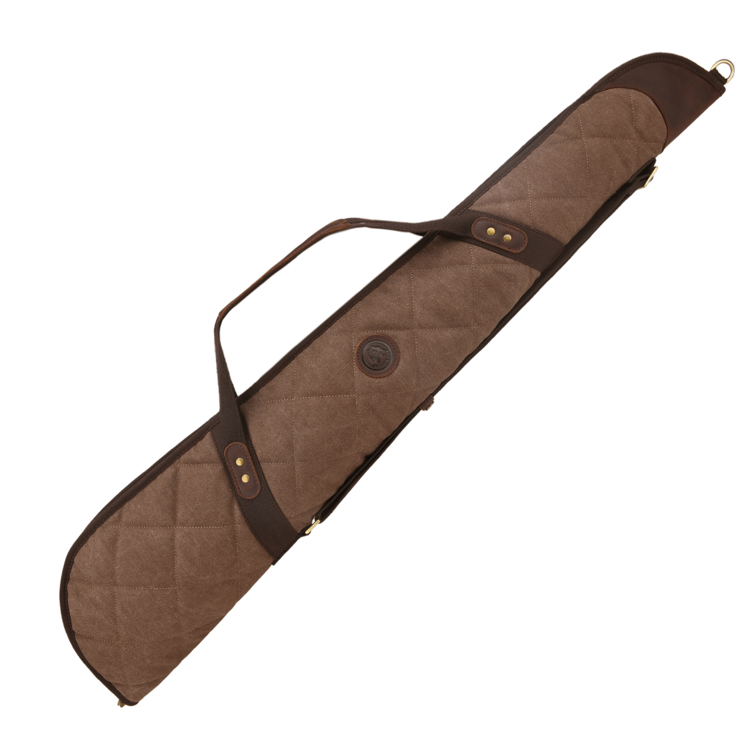 Soft Scoped Rifle & Shotgun Case, Canvas Leather Gun Storage Bag