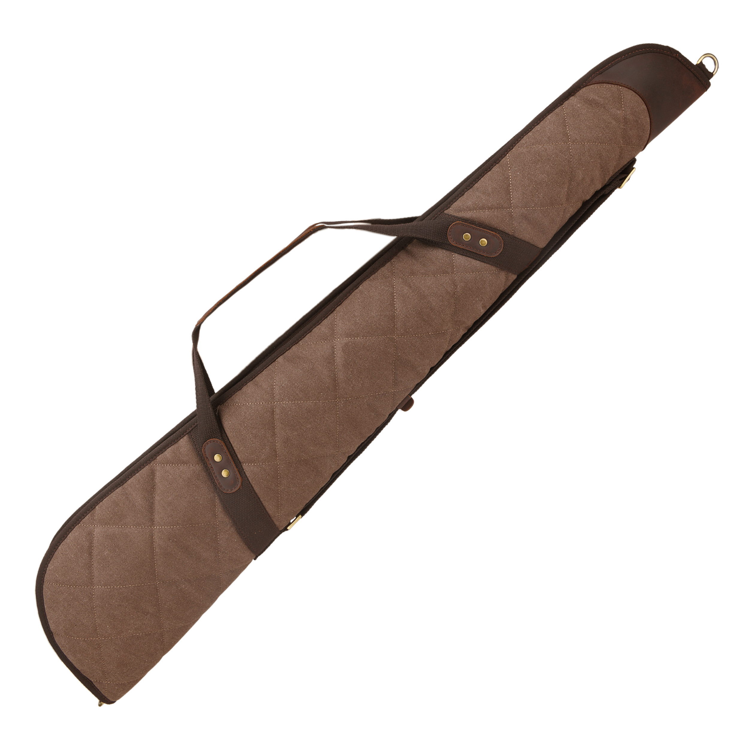 Soft Scoped Rifle & Shotgun Case, Canvas Leather Gun Storage Bag