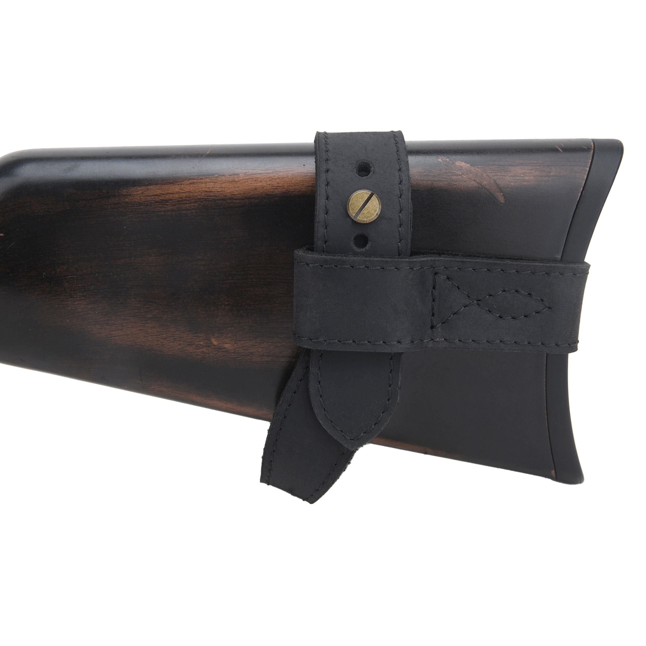 No Drill Gun Stock Harness, Leather Rifle Sling Harness