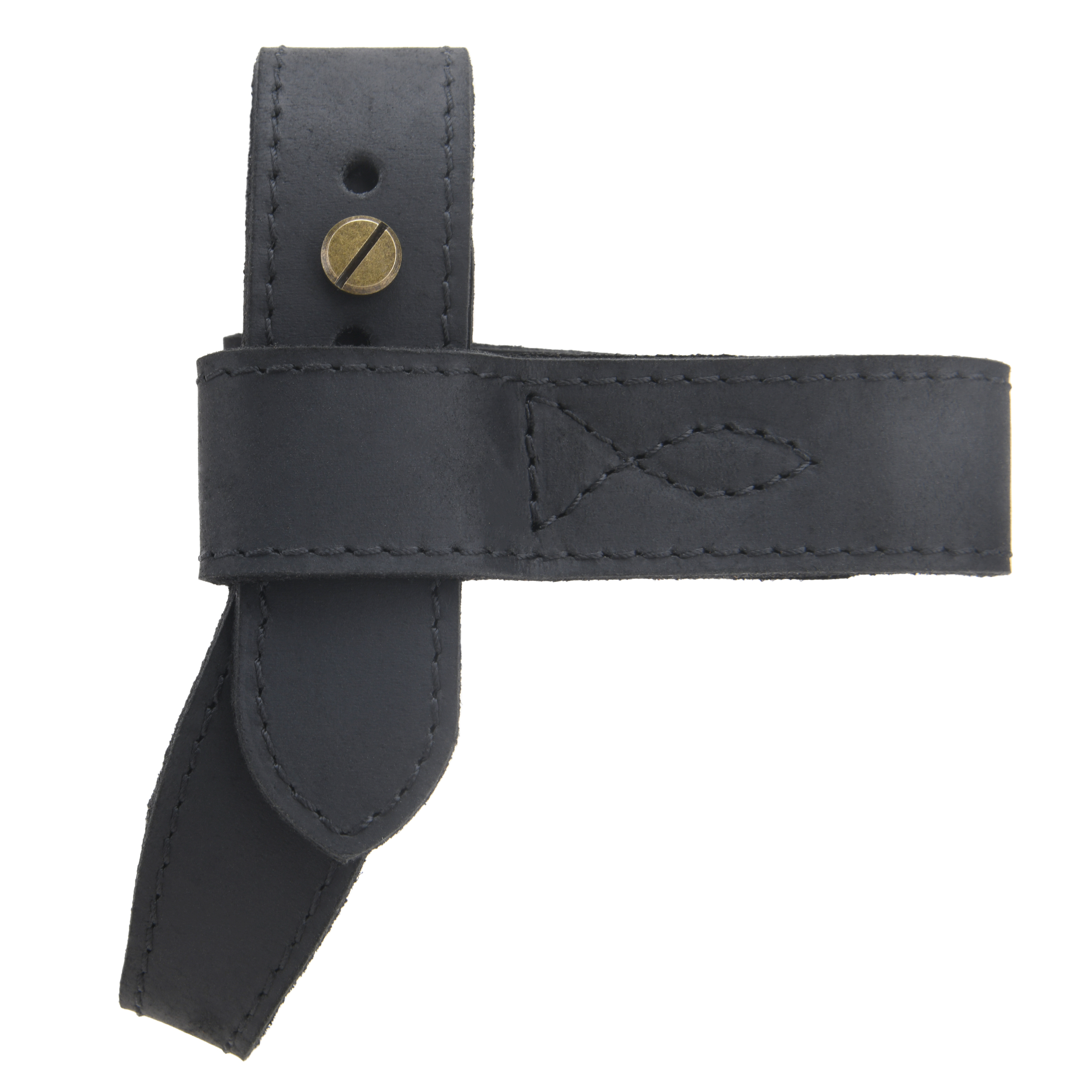 No Drill Gun Stock Harness, Leather Rifle Sling Harness