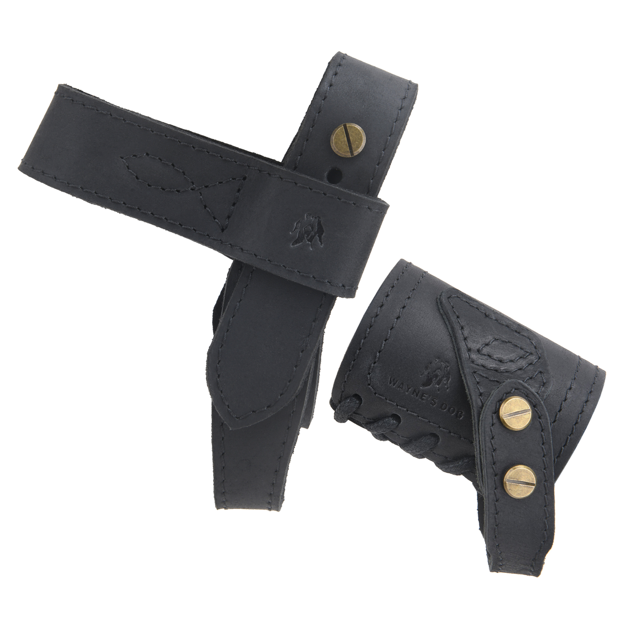 Rifles No Drill Stock Harness with Leather Sling Barrel Mount