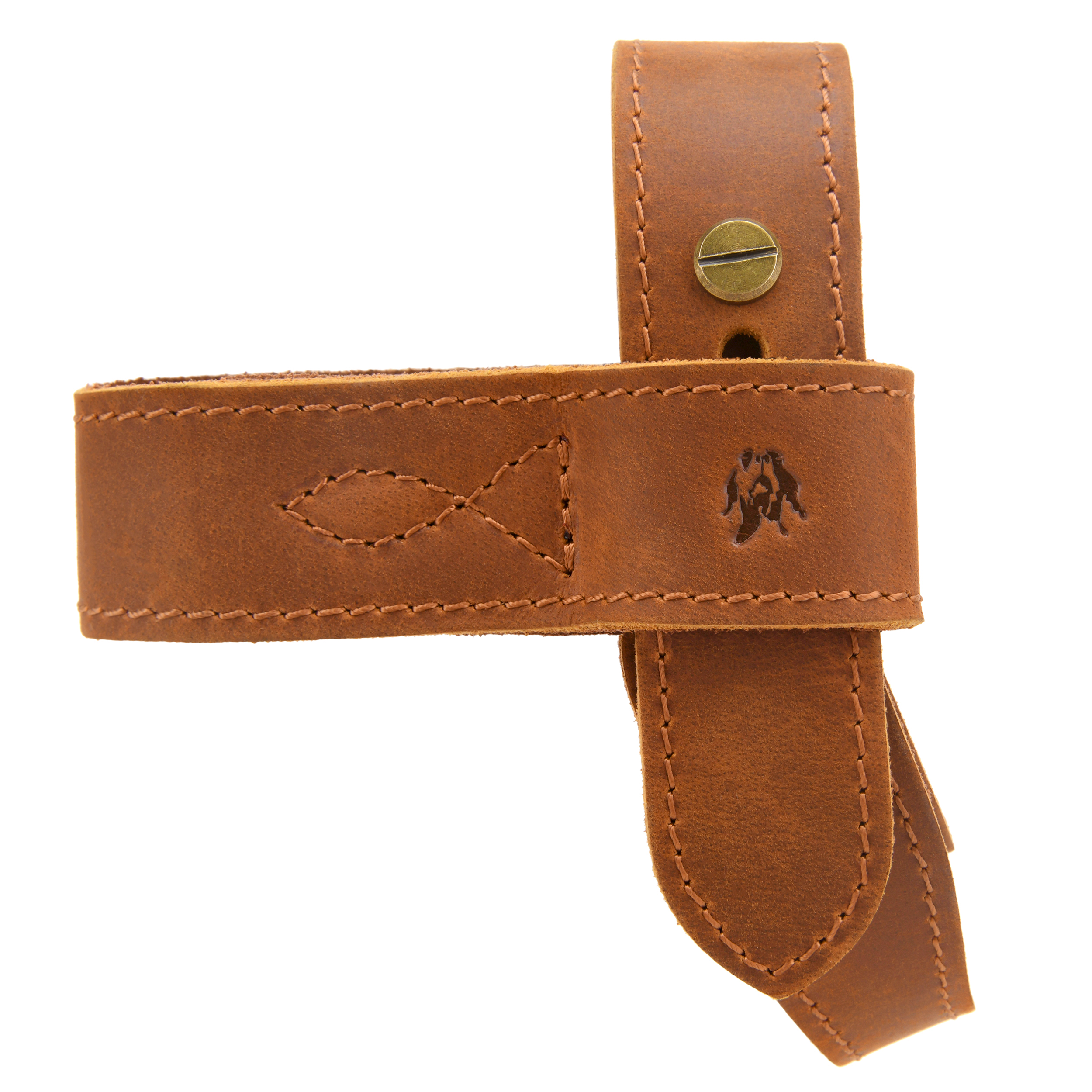 No Drill Gun Stock Harness, Leather Rifle Sling Harness