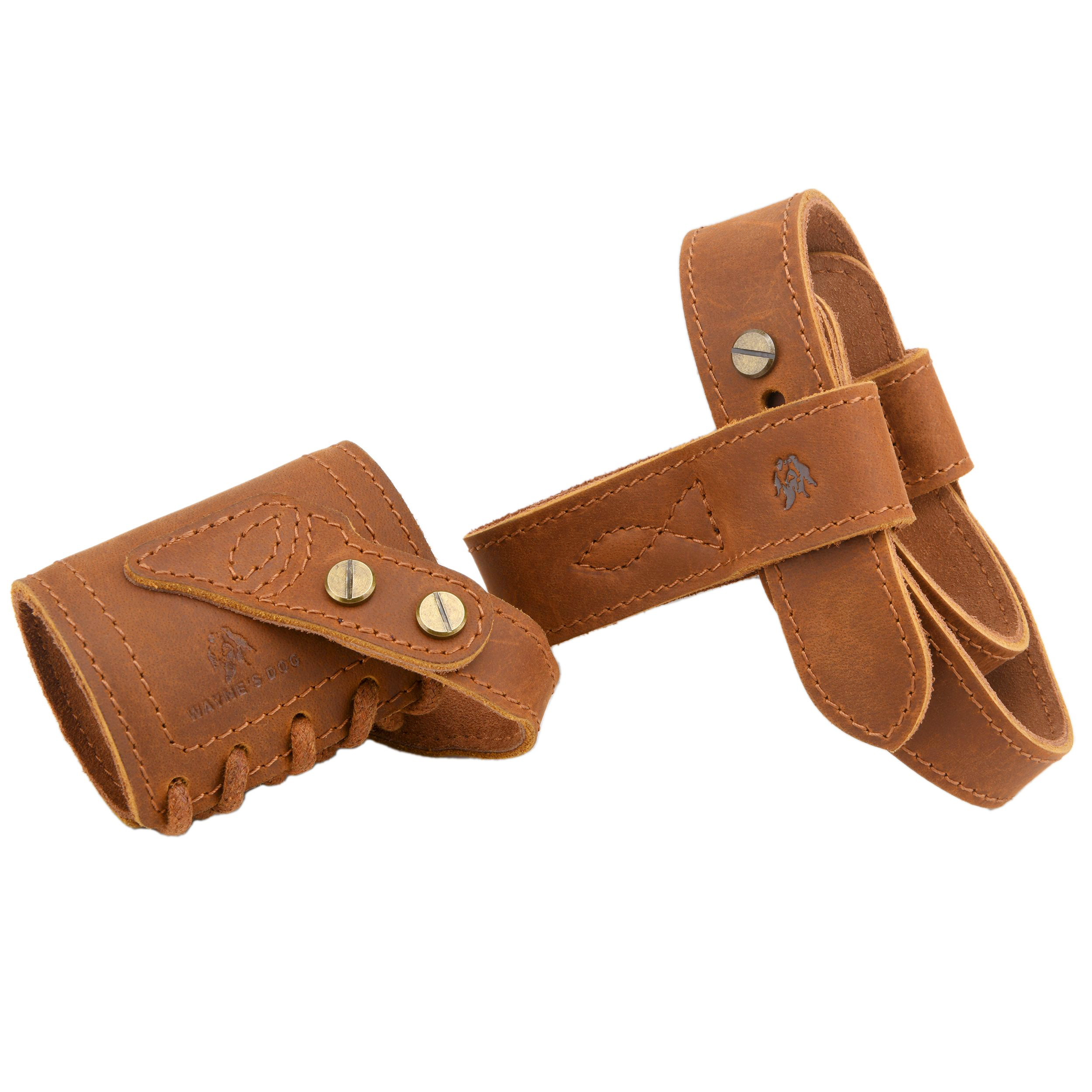 Rifles No Drill Stock Harness with Leather Sling Barrel Mount