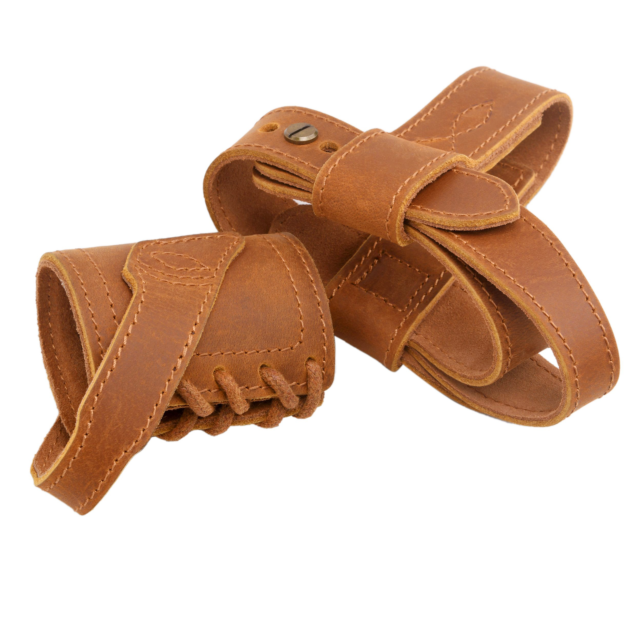 Rifles No Drill Stock Harness with Leather Sling Barrel Mount