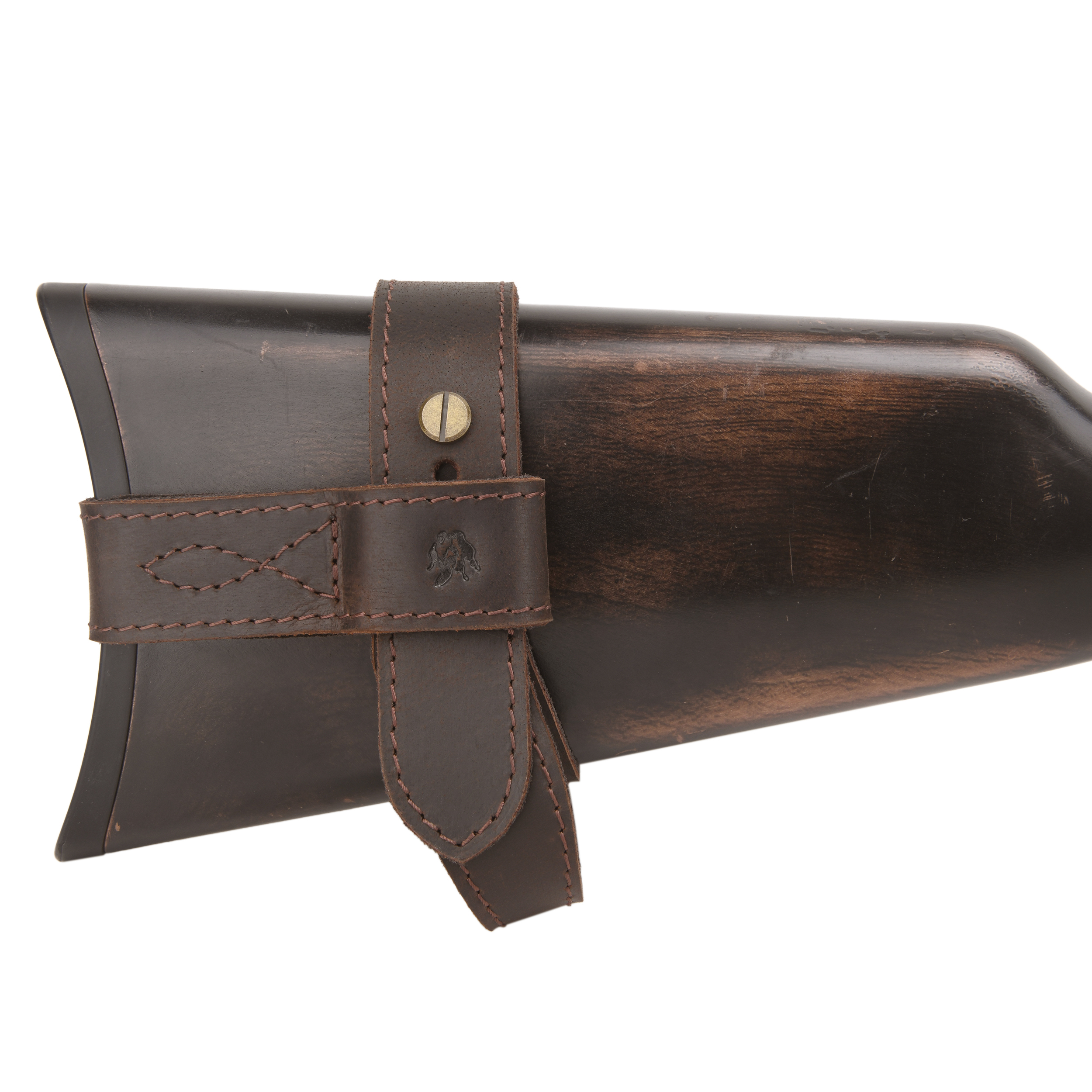 No Drill Gun Stock Harness, Leather Rifle Sling Harness