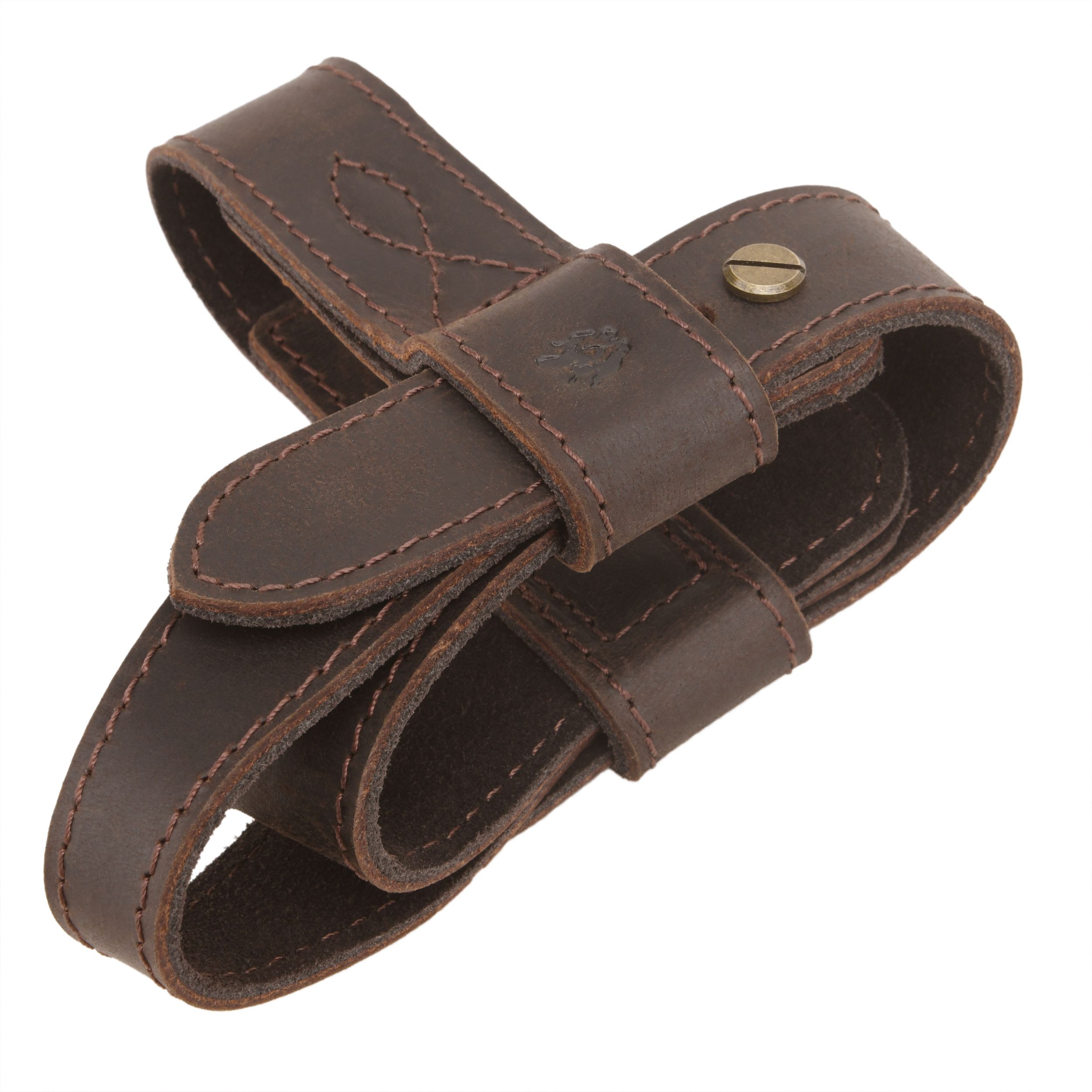 No Drill Gun Stock Harness, Leather Rifle Sling Harness