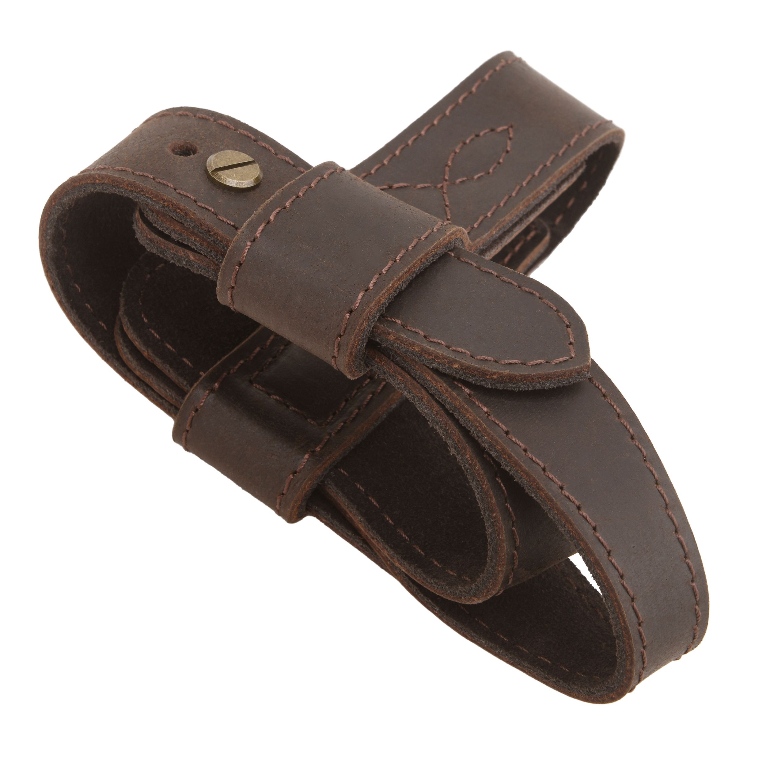 No Drill Gun Stock Harness, Leather Rifle Sling Harness