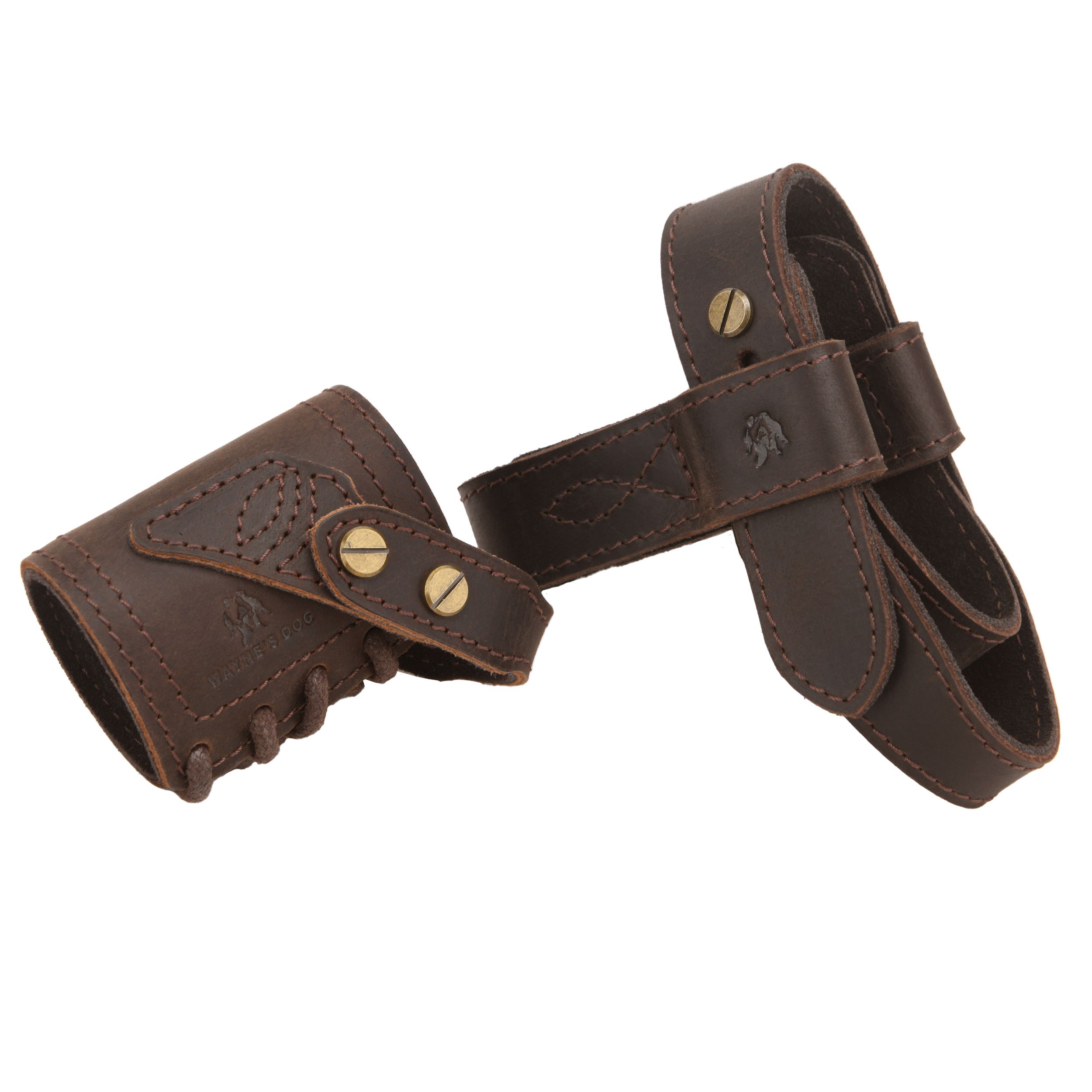 Rifles No Drill Stock Harness with Leather Sling Barrel Mount