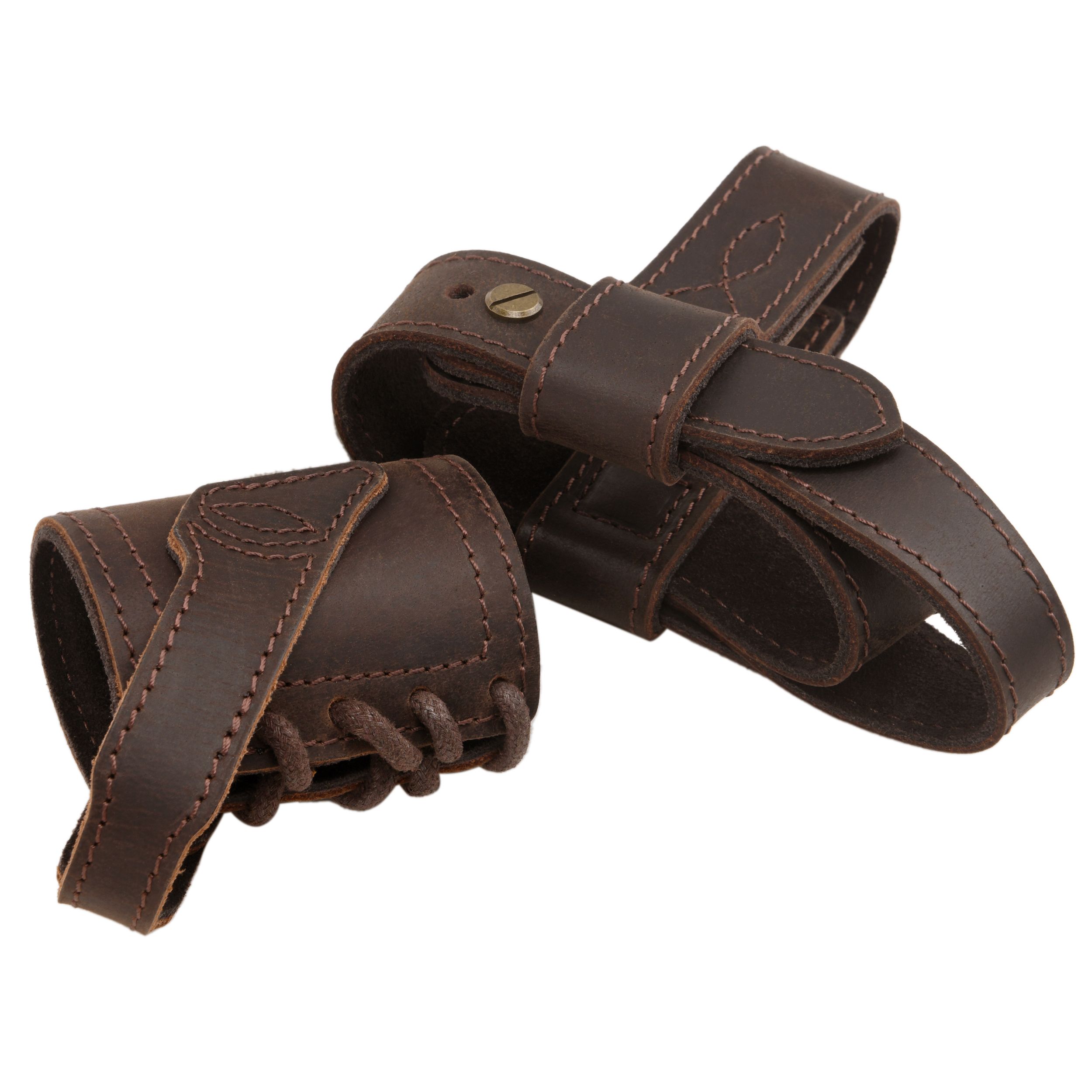 Rifles No Drill Stock Harness with Leather Sling Barrel Mount