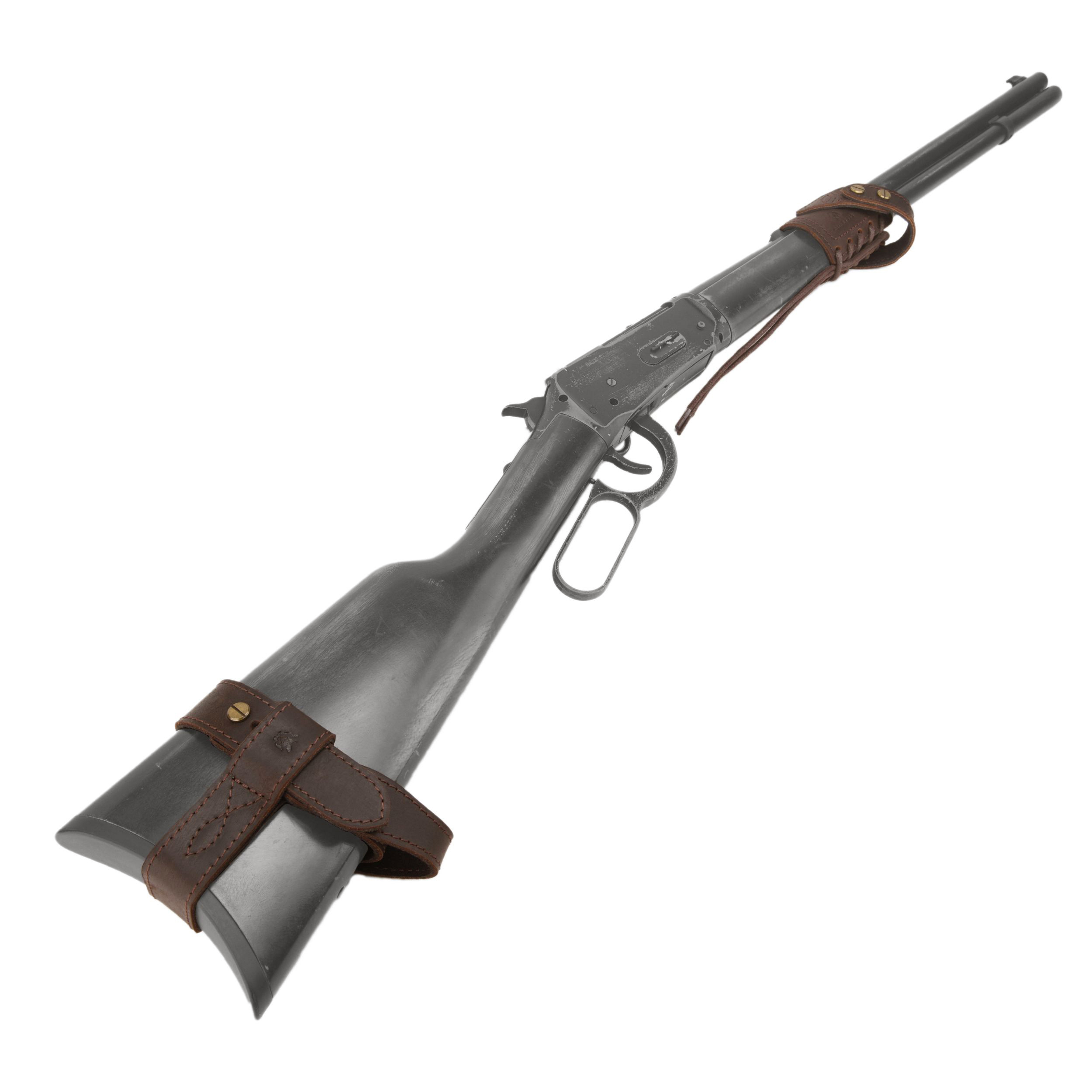 Rifles No Drill Stock Harness with Leather Sling Barrel Mount