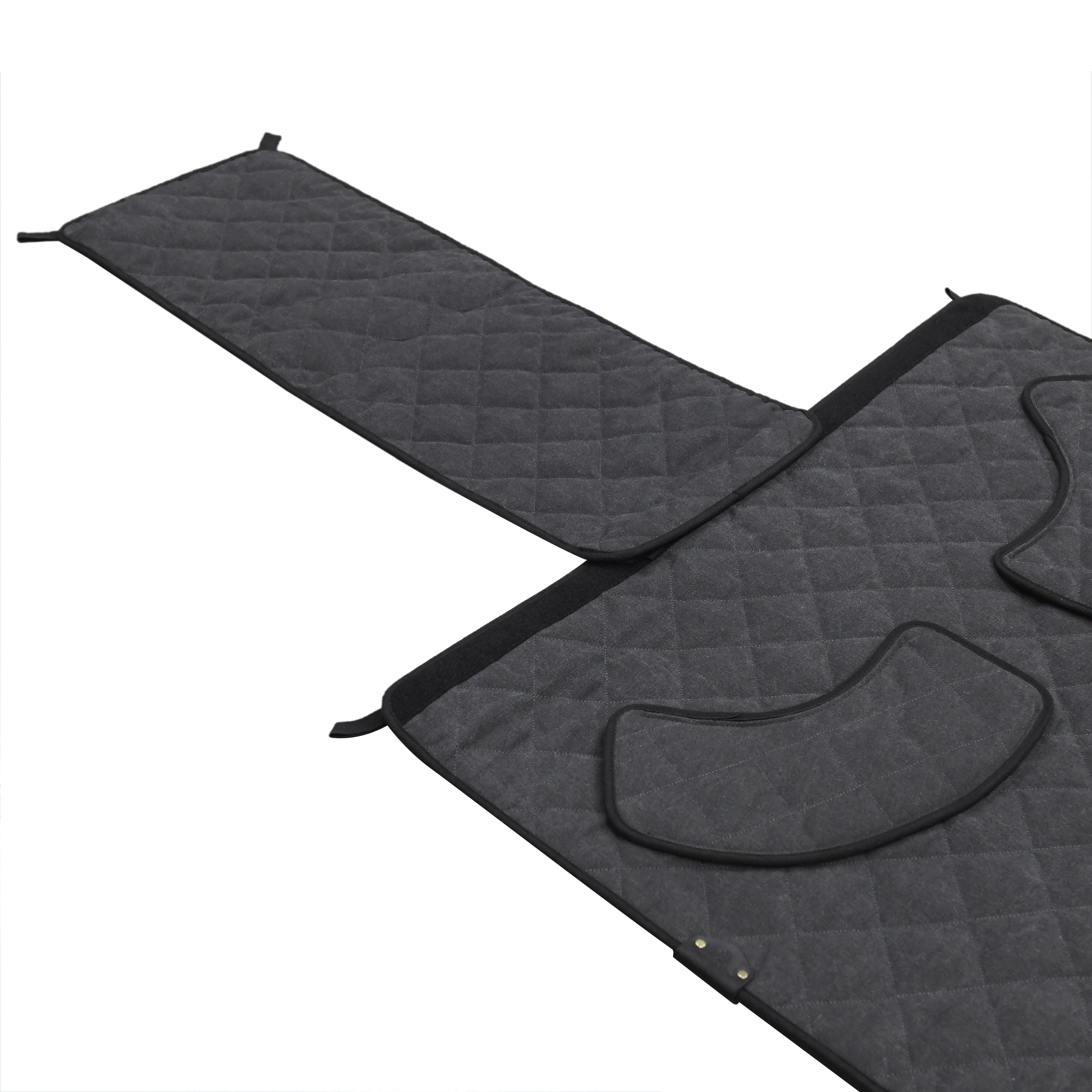 Padded Waxed Canvas Shooting Mat, 91"x41"Extra Large Rollout Mat Prone