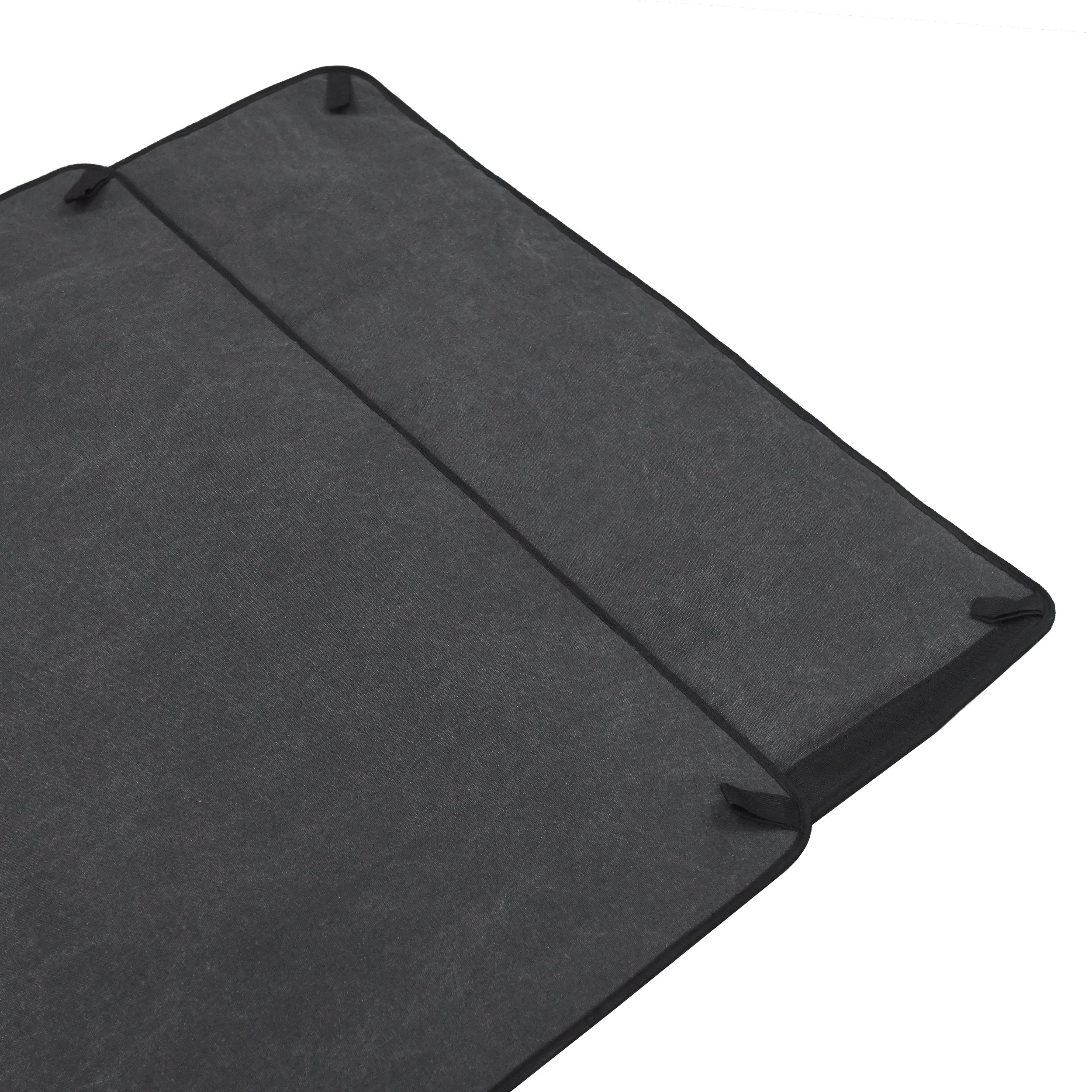 Padded Waxed Canvas Shooting Mat, 91"x41"Extra Large Rollout Mat Prone