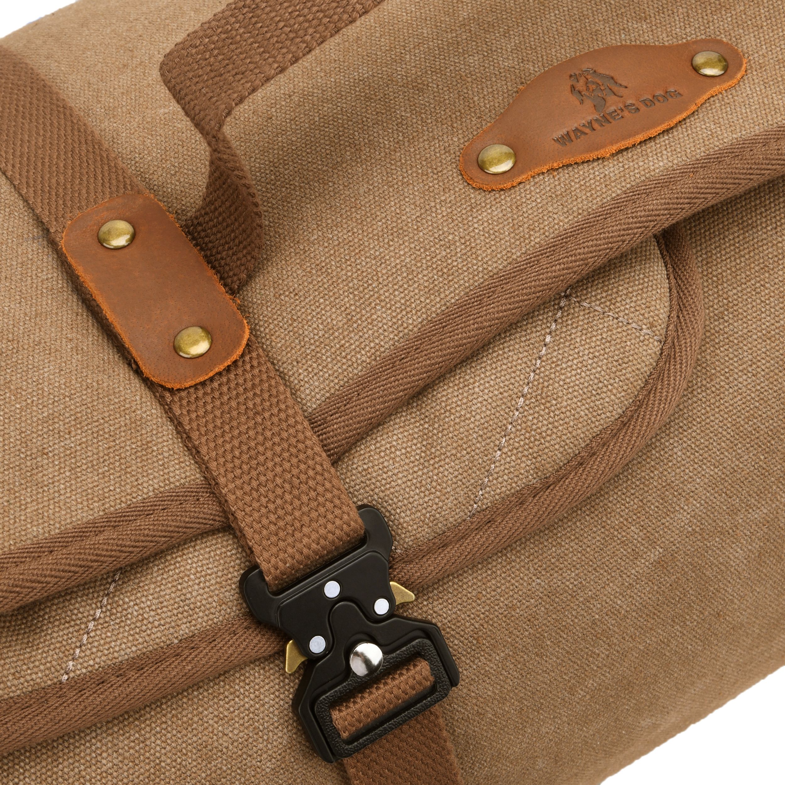 Padded Waxed Canvas Shooting Mat, 91"x41"Extra Large Rollout Mat Prone